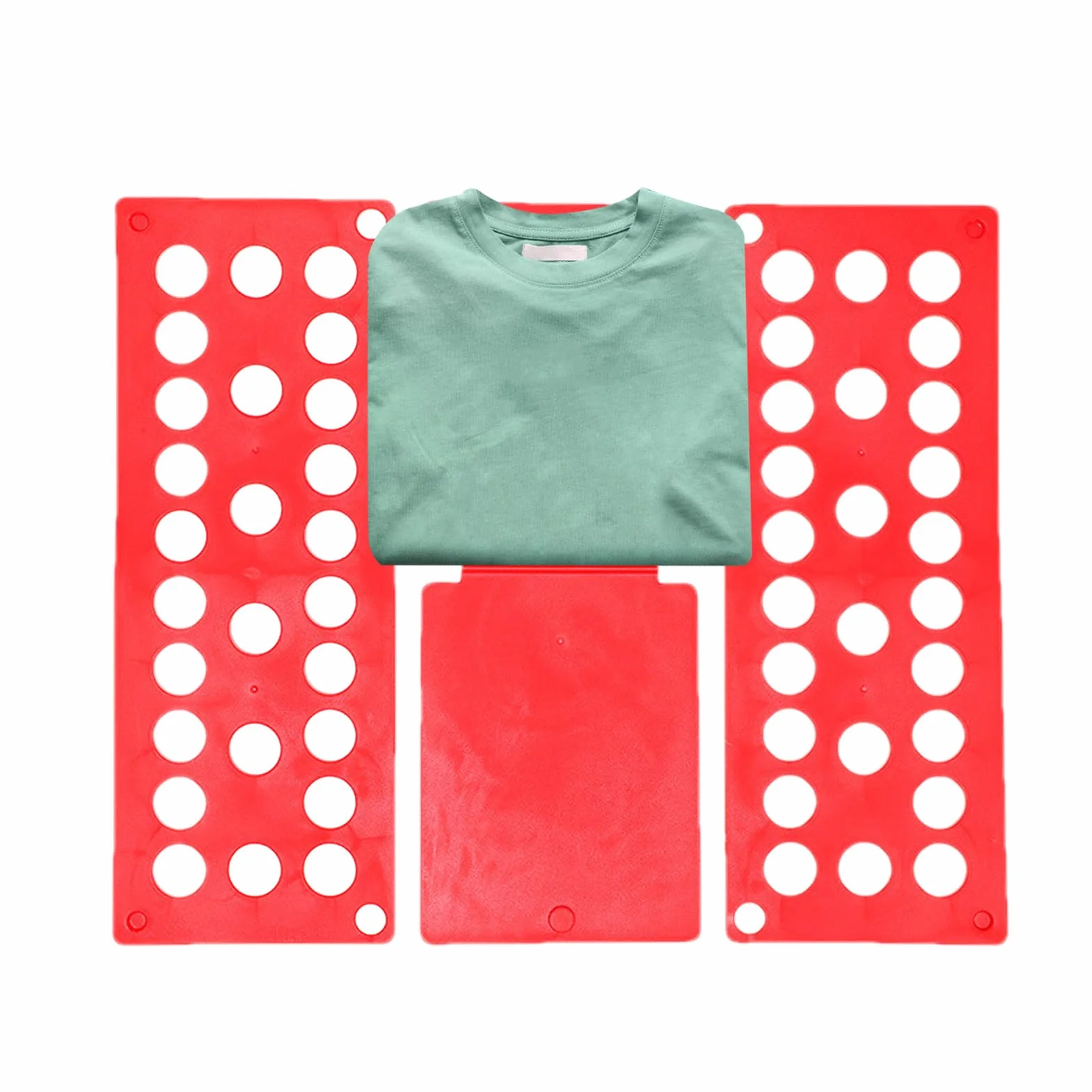 Piegabiancheria per Abbigliamento | Assistente Piegatura Magliette e Vestiti - Accessorio Pieghevole Rapido Per Organizzare Biancheria In Casa, Viaggi E Cameretta Per Adulti E Bambini