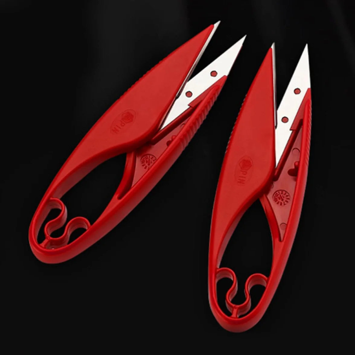 Forbici per Tessuto Forbicine Sarta in Inossidabile Rosso per di Stoffa e Carta, Accessori Cucito Versatili per Artigianale