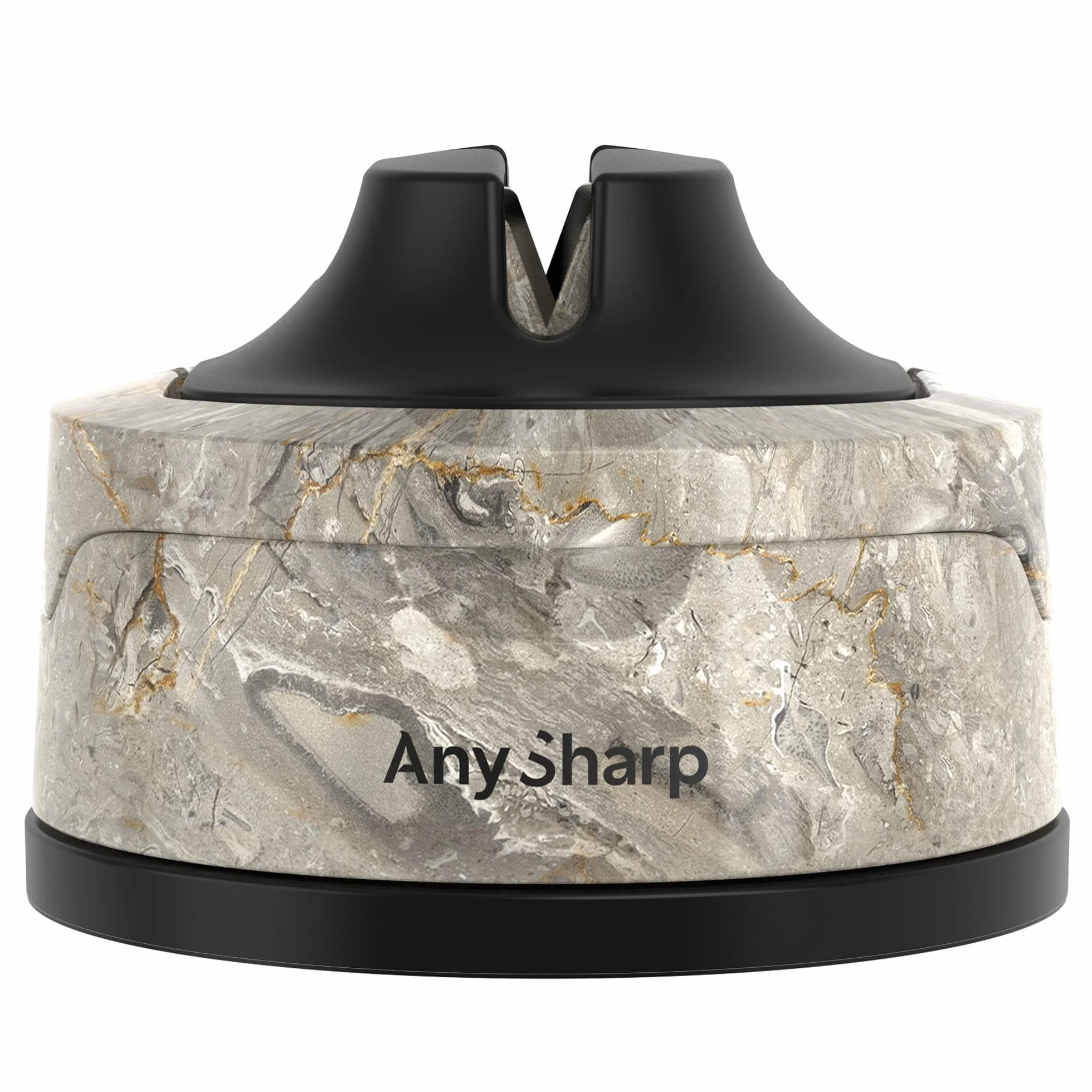 AnySharp Evo Affilacoltelli PowerGrip Suzione Acciaio Temperato Dentati
