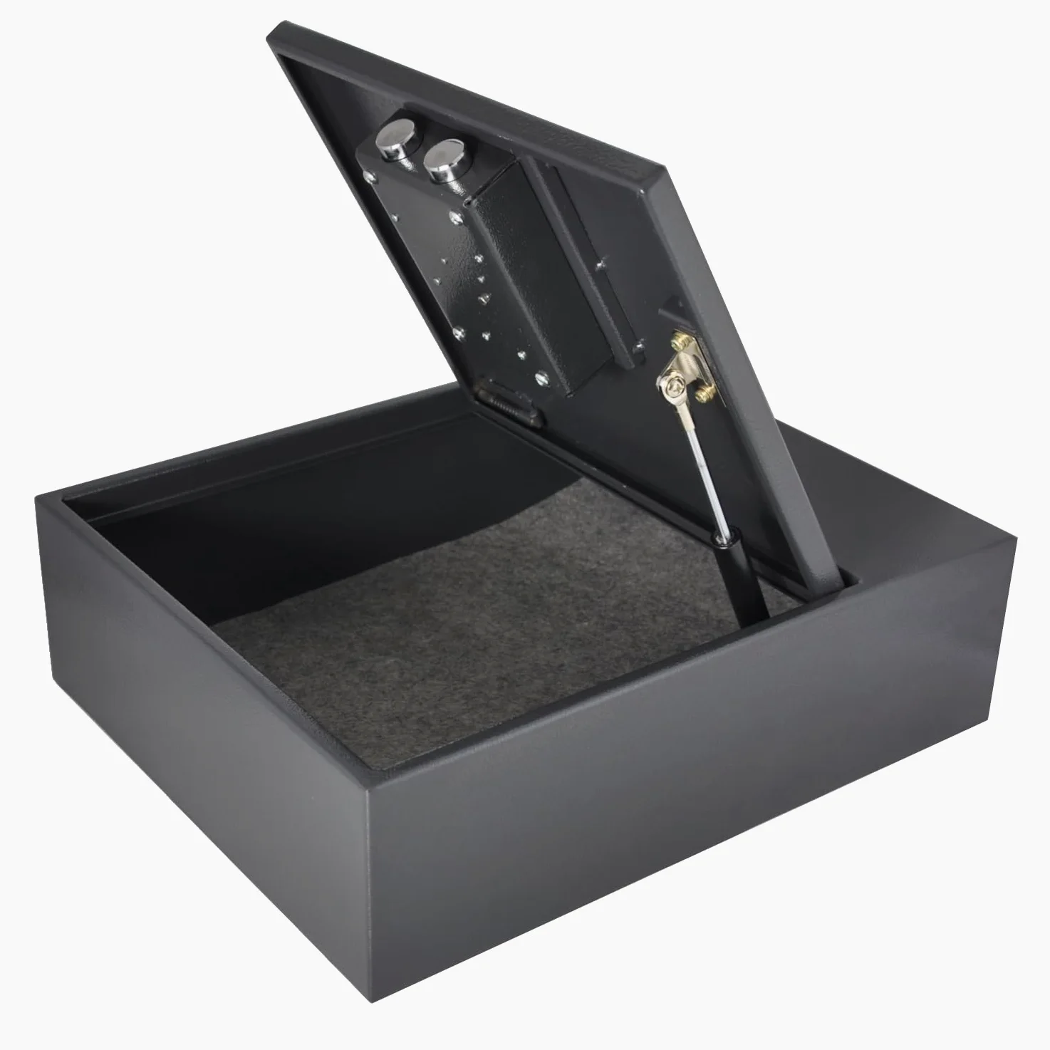 Cassaforte per mobili, 38x31x11 cm, 6, 5 kg | per casa, ufficio e negozio, conservazione discreta e protezione ottimale