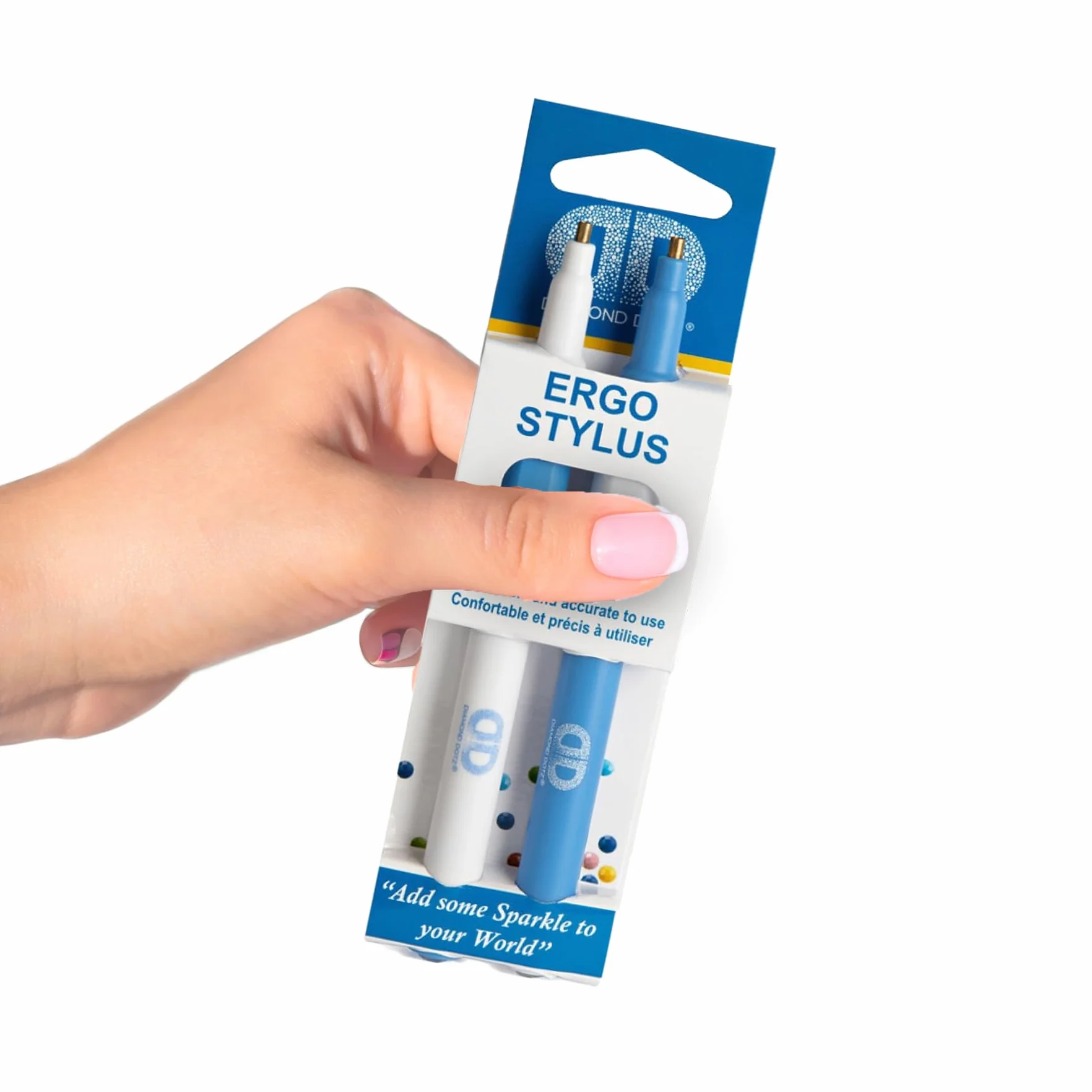 Pracht Creatives Hobby Freestyle Ergo Stylus-Set di 2, 2 applicatori ergonomici-Penne, Accessori per la creazione di creativi Diamond Dotz Designs
