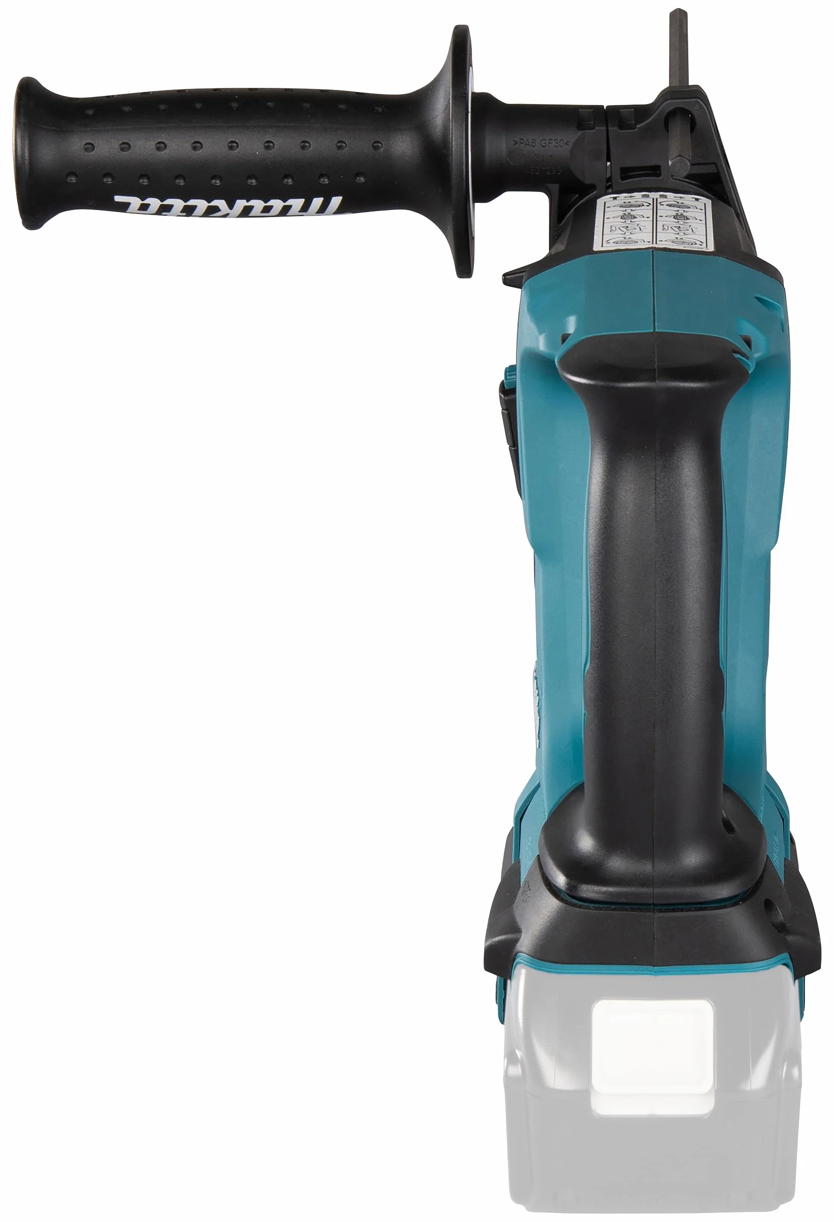 Makita DHR243Z DHR243Z-Martillo ligero 18V SDS-Plus Litio-Ion 24 mm BL (portabrocas) Solo Maquina sin cargador Ni bateria, 1 V, Nero, Large