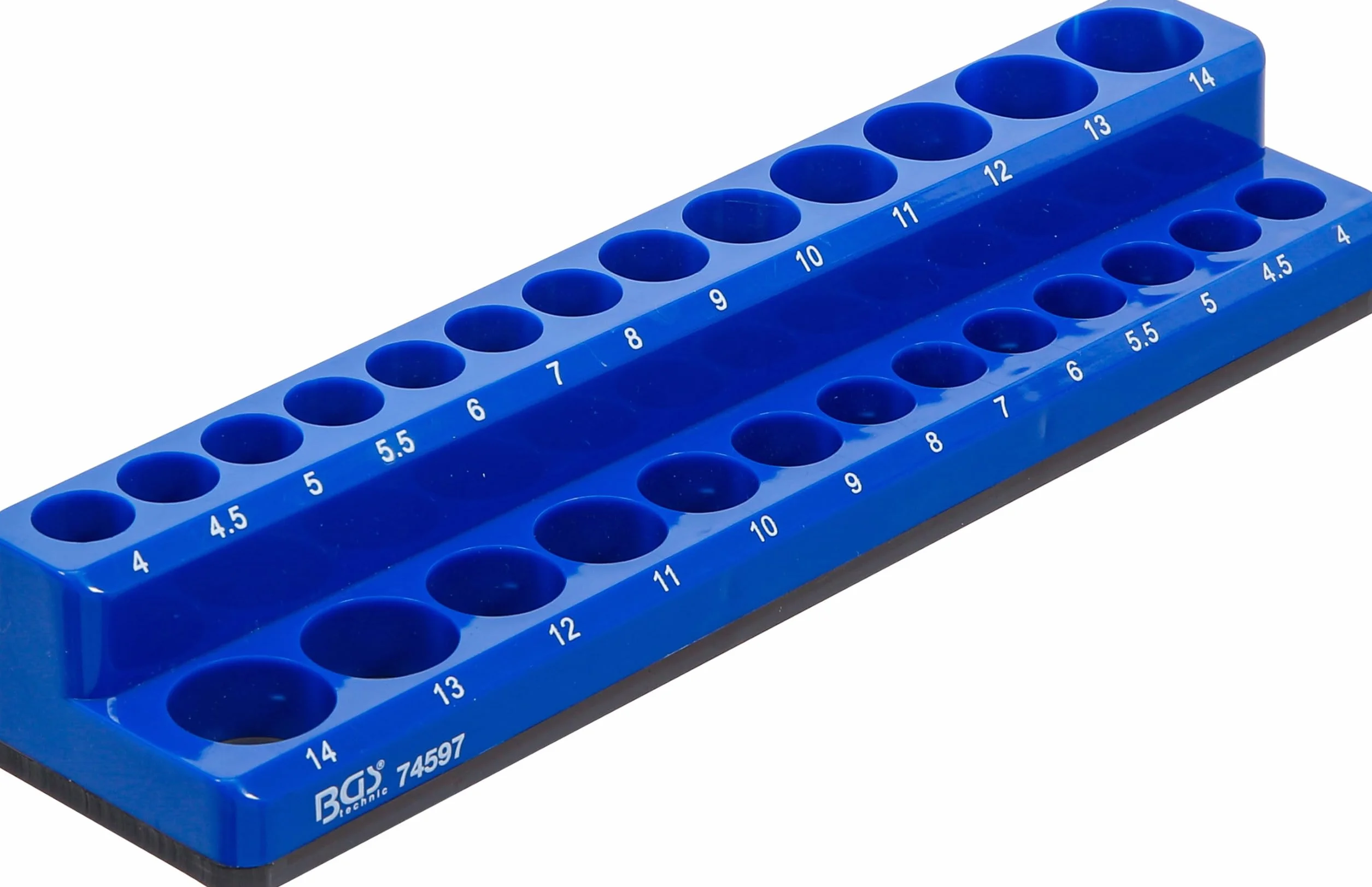 BGS 74597 | Supporto in plastica per inserti per bussola | magnetico | 6,3 mm (1/4")