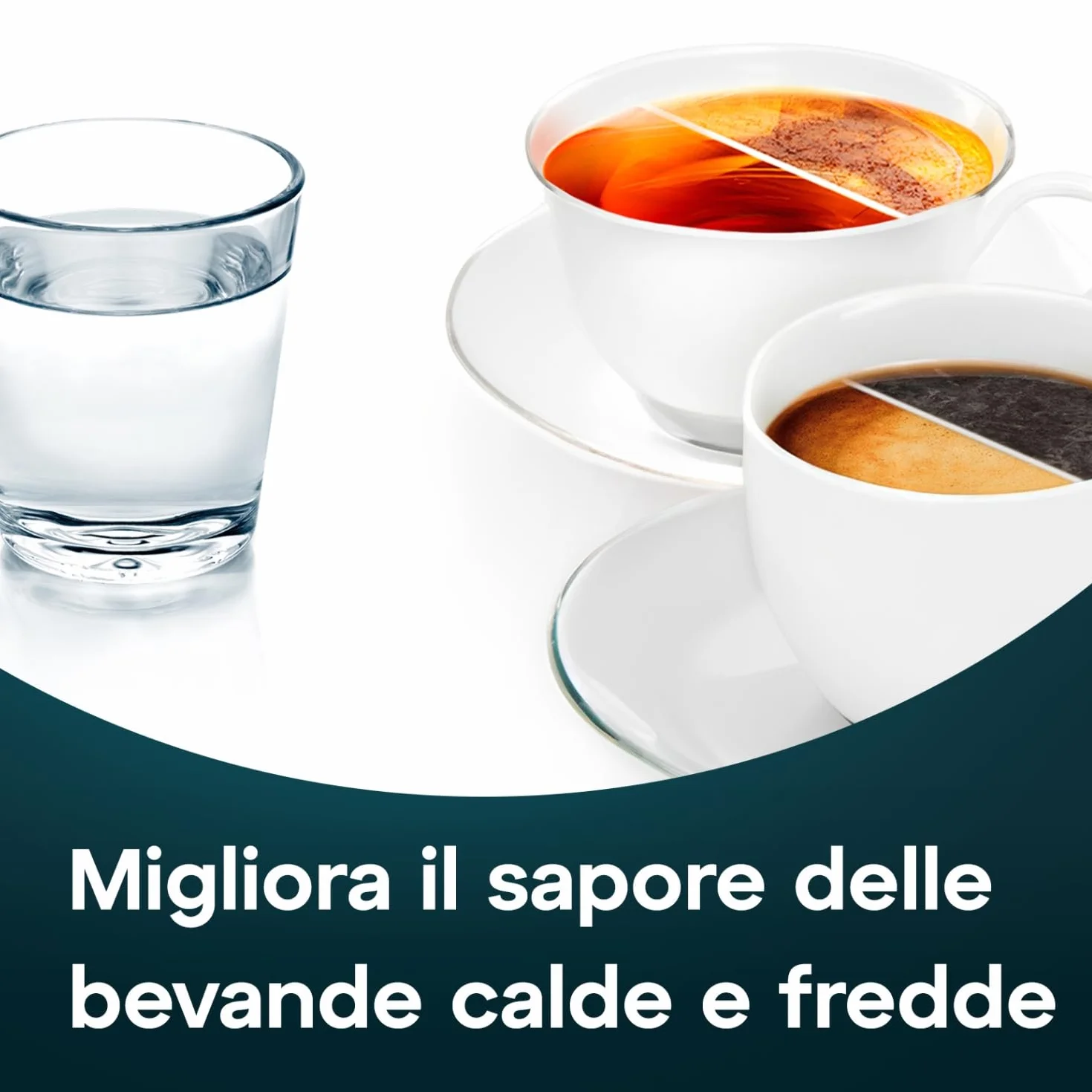 AQUAEFFECT MAX+ Filtri per Acqua Compatibili con Grandi Marchi - Confezione da 6