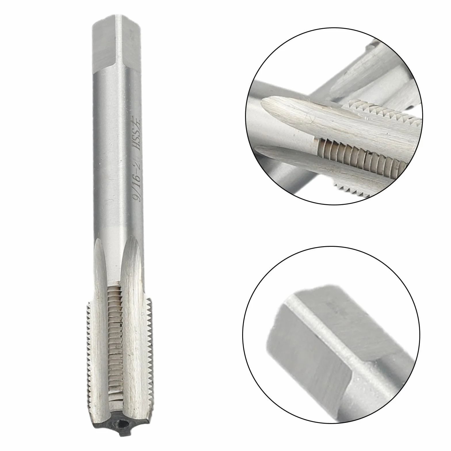 2PCS Maschio per filettatura destra e sinistra 9/16'' - 20 TPI 18 X 1,5mm Passo Strumento di riparazione per pedale di bicicletta portatile per bicicletta da esterno
