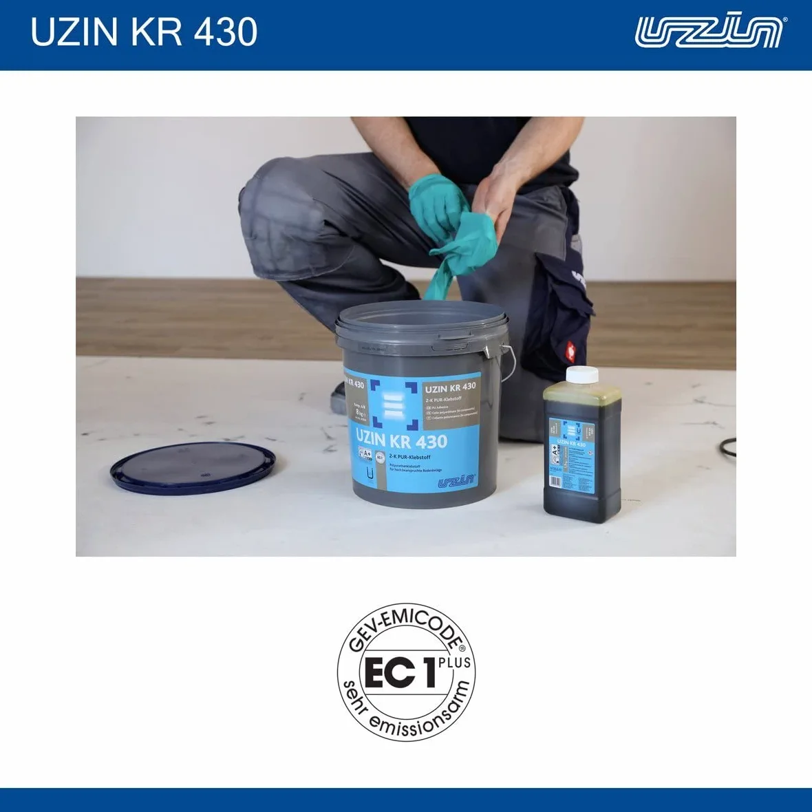 UZIN KR 430 2-K PUR - Colla 3kg