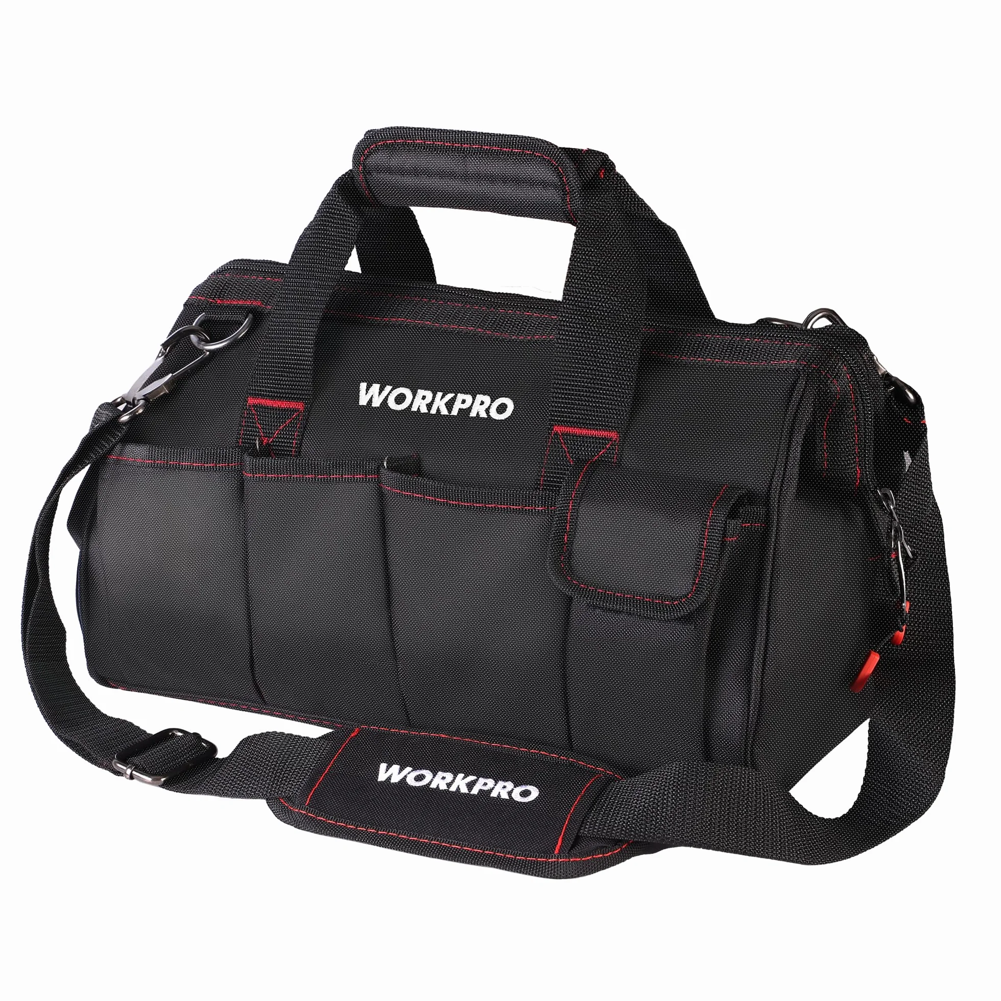 Workpro Borsa porta utensili 14’’ ad apertura larga con base anti-umidità