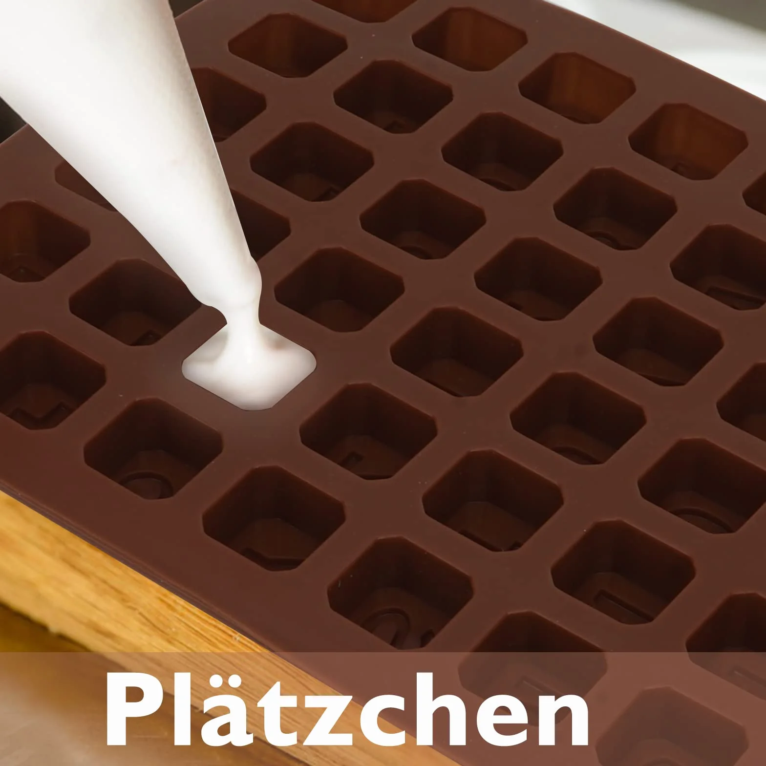 Seifenprofis - 48 lettere (A-Z), numeri e caratteri speciali – stampo in silicone per sapone, cioccolato e altre creazioni (24 x 18 x 1,5 cm)