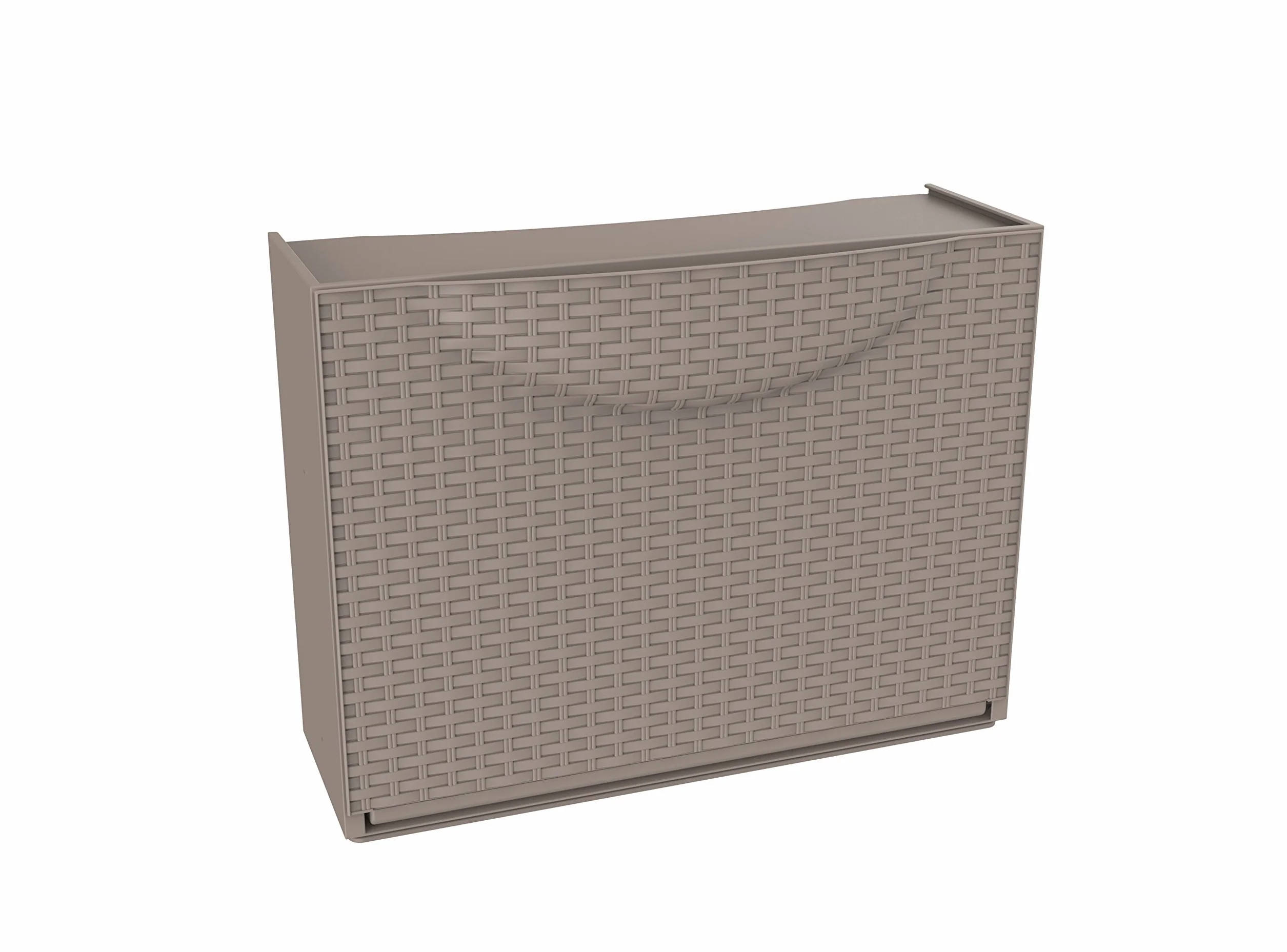 Armadio "Terry" Scarpiera Rattan Tortora