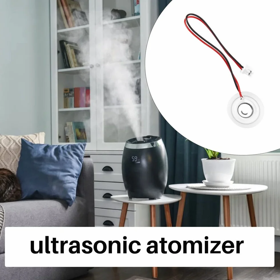 4PZ 20MM Ultrasonic Mist Maker Fogger Atomizzatore Trasduttore Pellicola Piastra Accessori Umidificatore Guarnizione Gomma