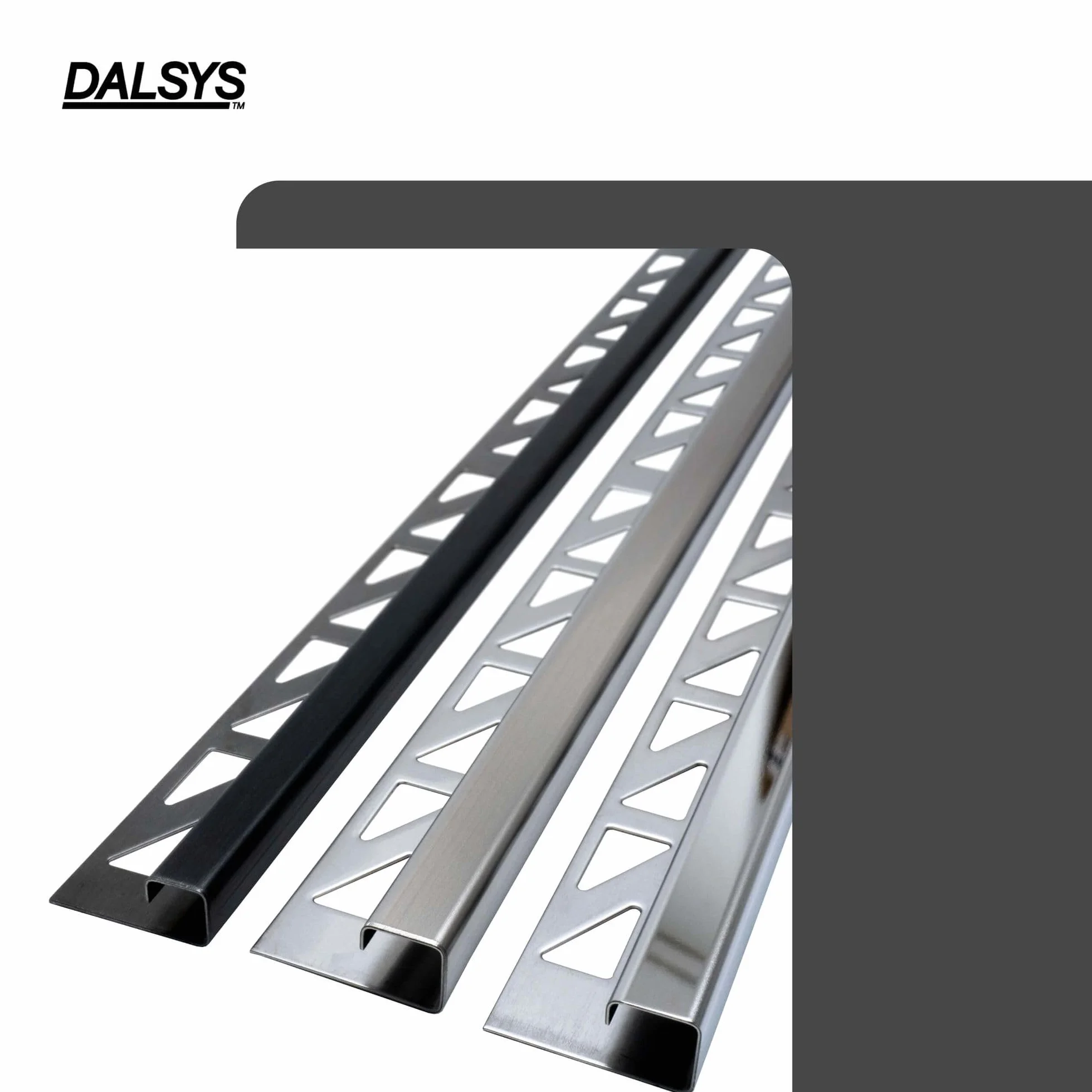 Profilo per piastrelle, profilo quadrato, acciaio inox altezza 8mm, lunghezza 200cm, brunito paraspigoli muro, profili acciaio inox, profilo