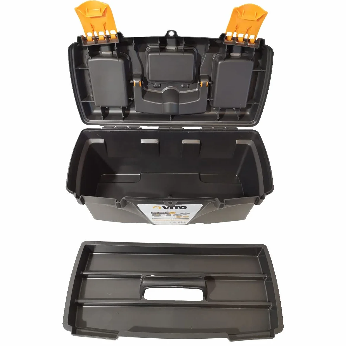 Cassetta Degli Attrezzi 410 x 209 x 195 mm Alta Resistenza Multi-Rangement