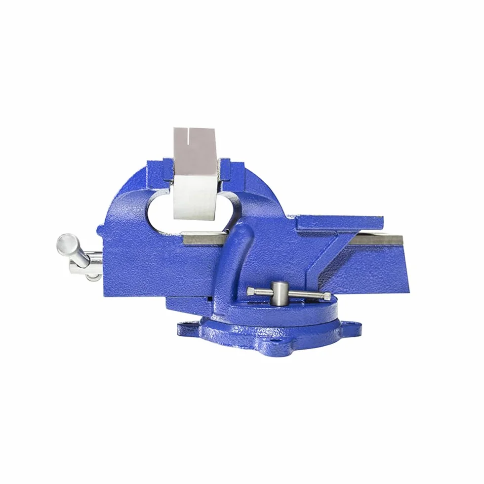 Sogi MB-150 morsa da banco con base girevole in ghisa e acciaio - ganascia 150 mm - apertura 200 mm