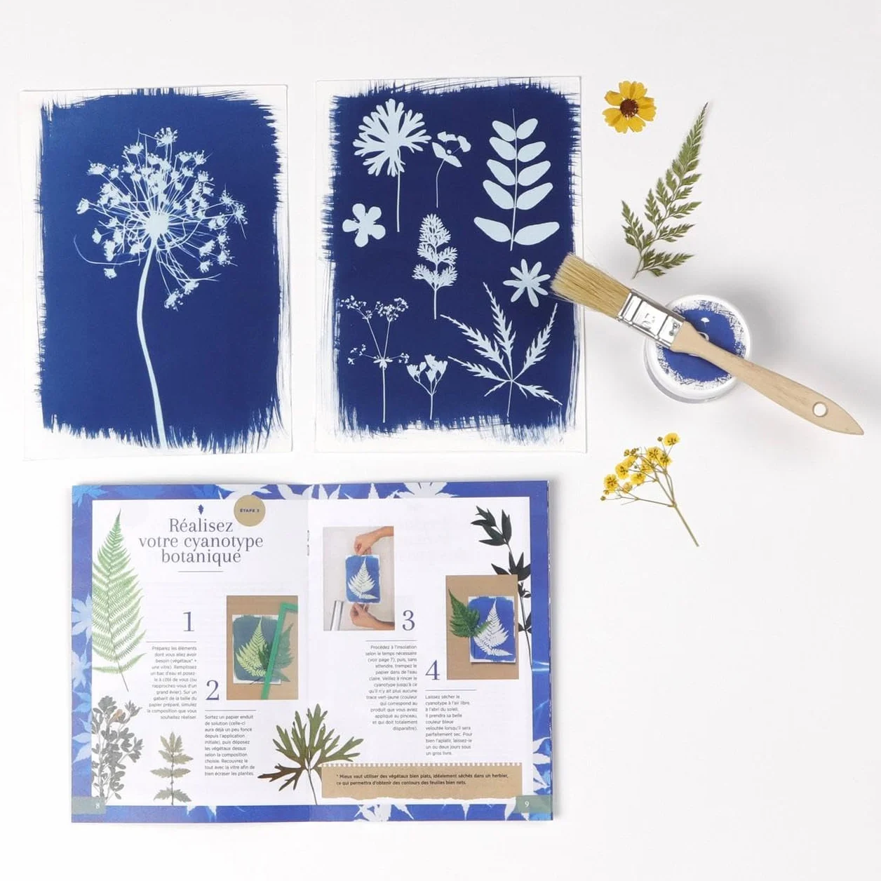 Clairefontaine 97719C - Le Kit Cyanotype 214x86x153 mm