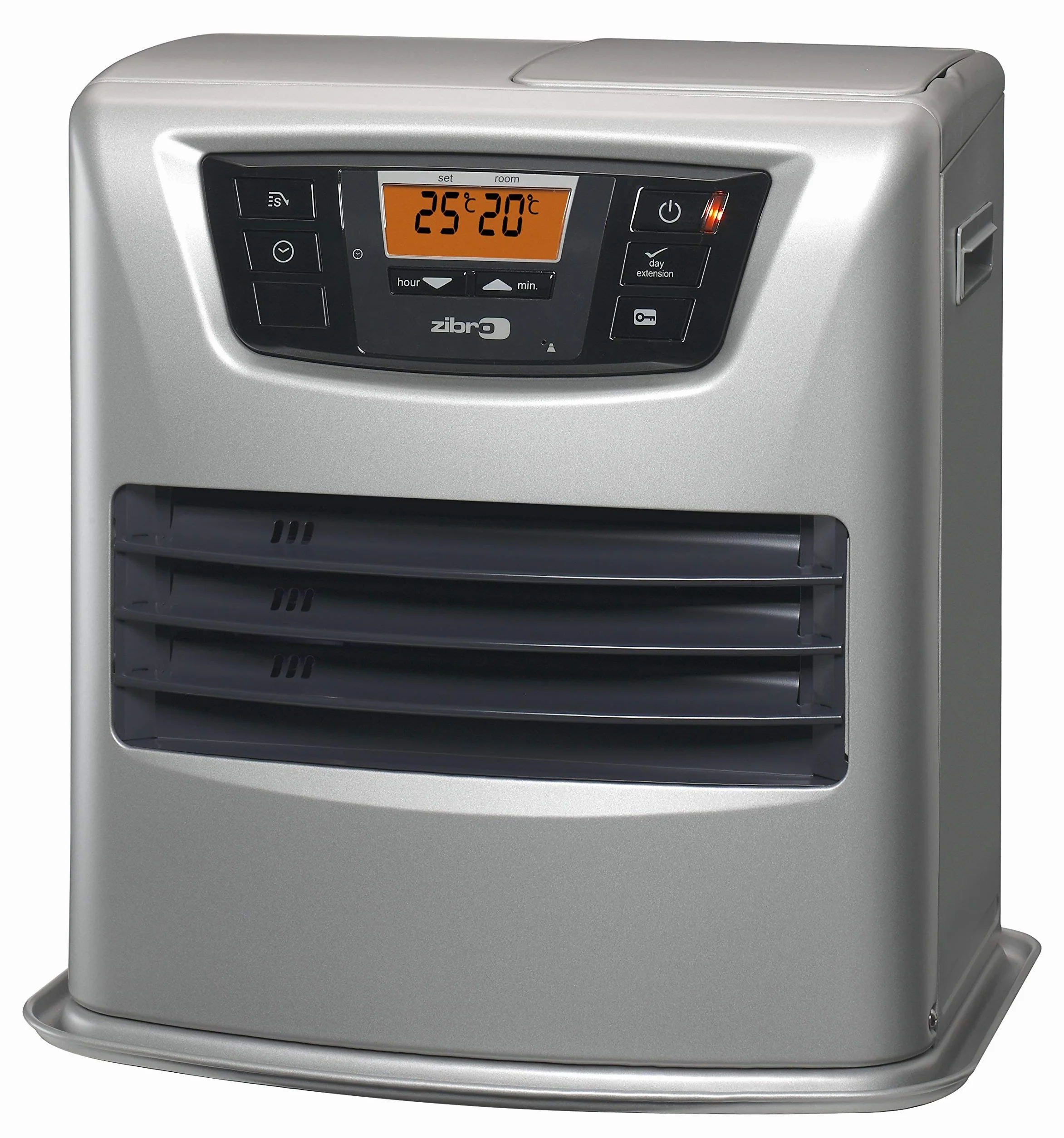 Zibro Lc 135 Stufa a Combustibile Elettronica 3500 W Argento Classe A Ricondizionato