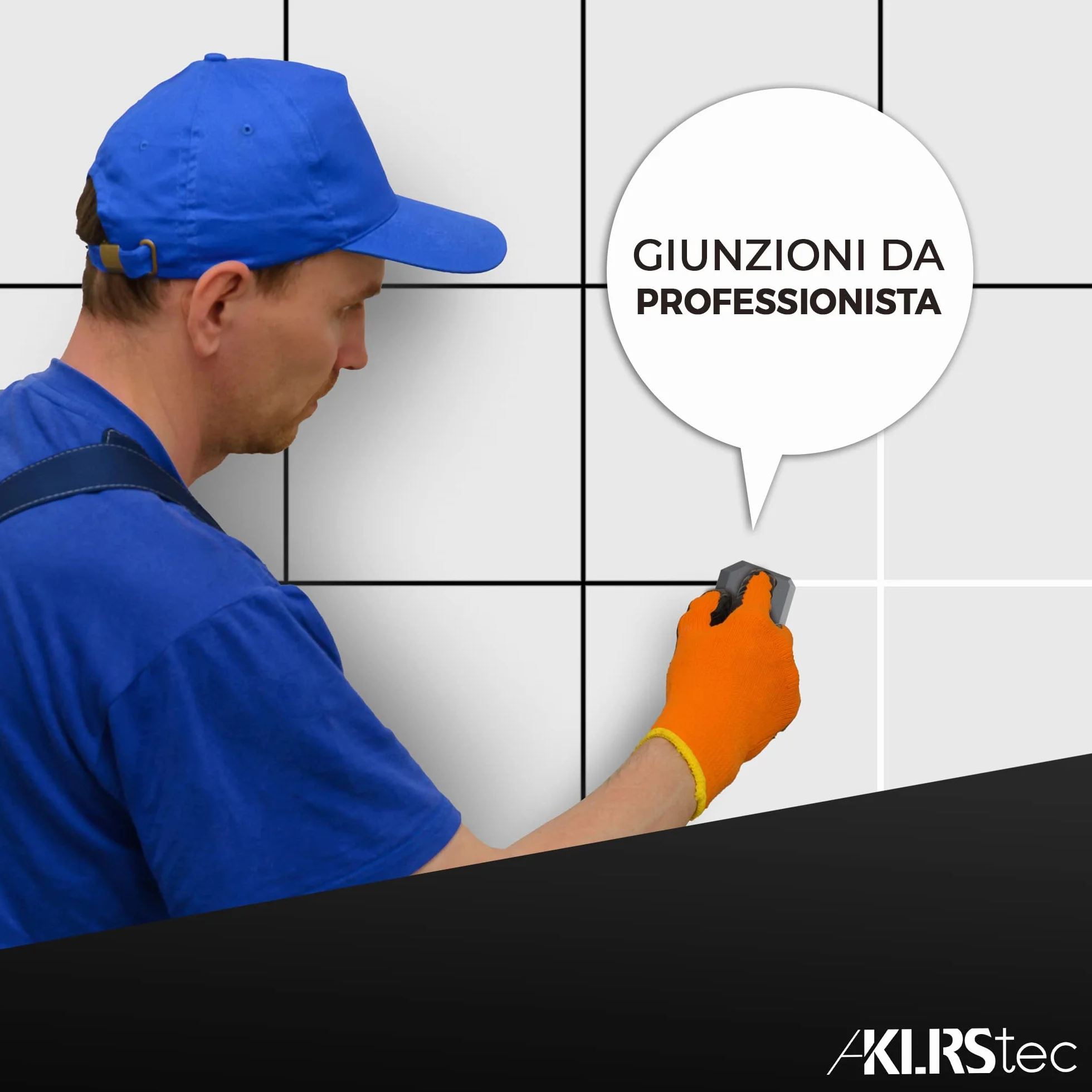 KLRStec Premium spatola per silicone - Set completo di rimozione e rinnovo del silicone, 4 cazzuole per fughe con 15 forme e dimensioni diverse - Set di utensili per fughe