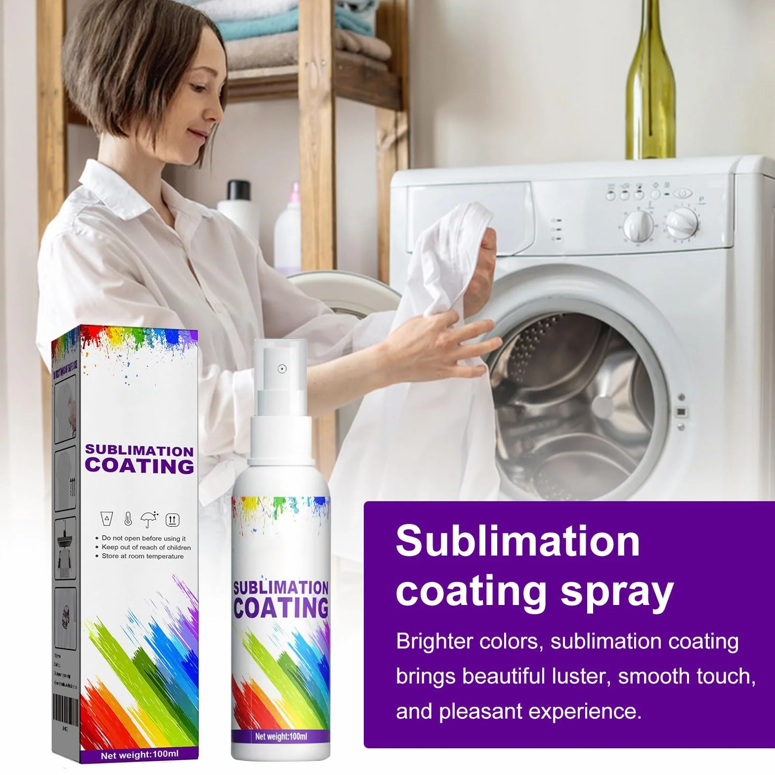 Spray di sublimazione 100ML per cotone, rivestimento rapido