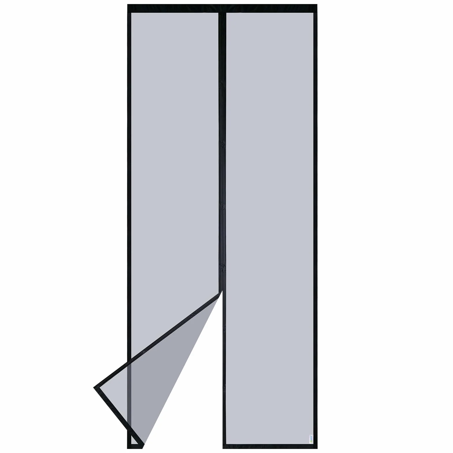 Apalus VP Zanzariera Magnetica per Porta Balcone 120×240 cm, 2× più resistente del modello Classico, anti-graffio per gatti, magneti più forti, fascia auto-adesiva larga 3,8 cm, non accorciabile