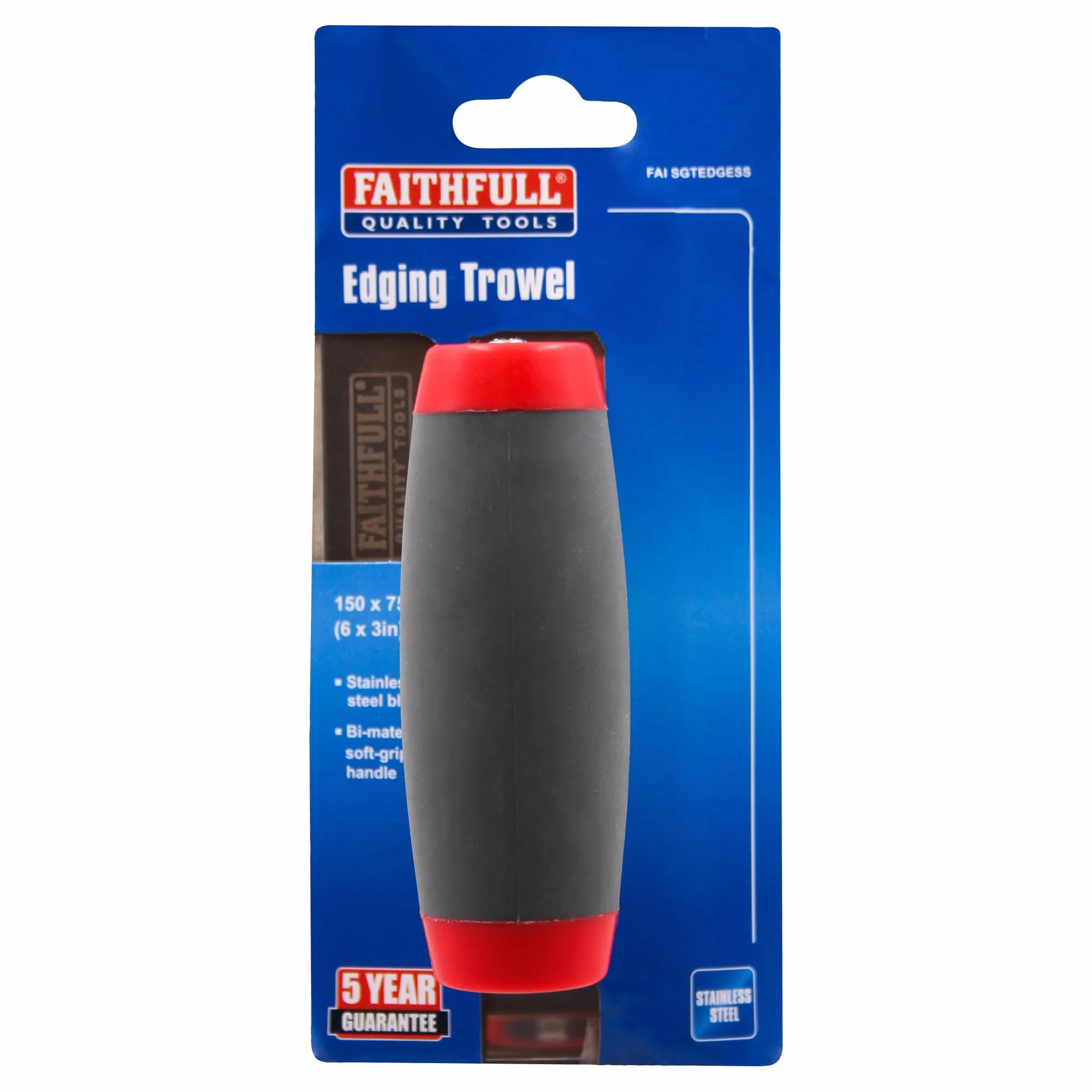 Faithfull SGTEDGESS - Frattone per angoli, 15,2 x 7,6 cm
