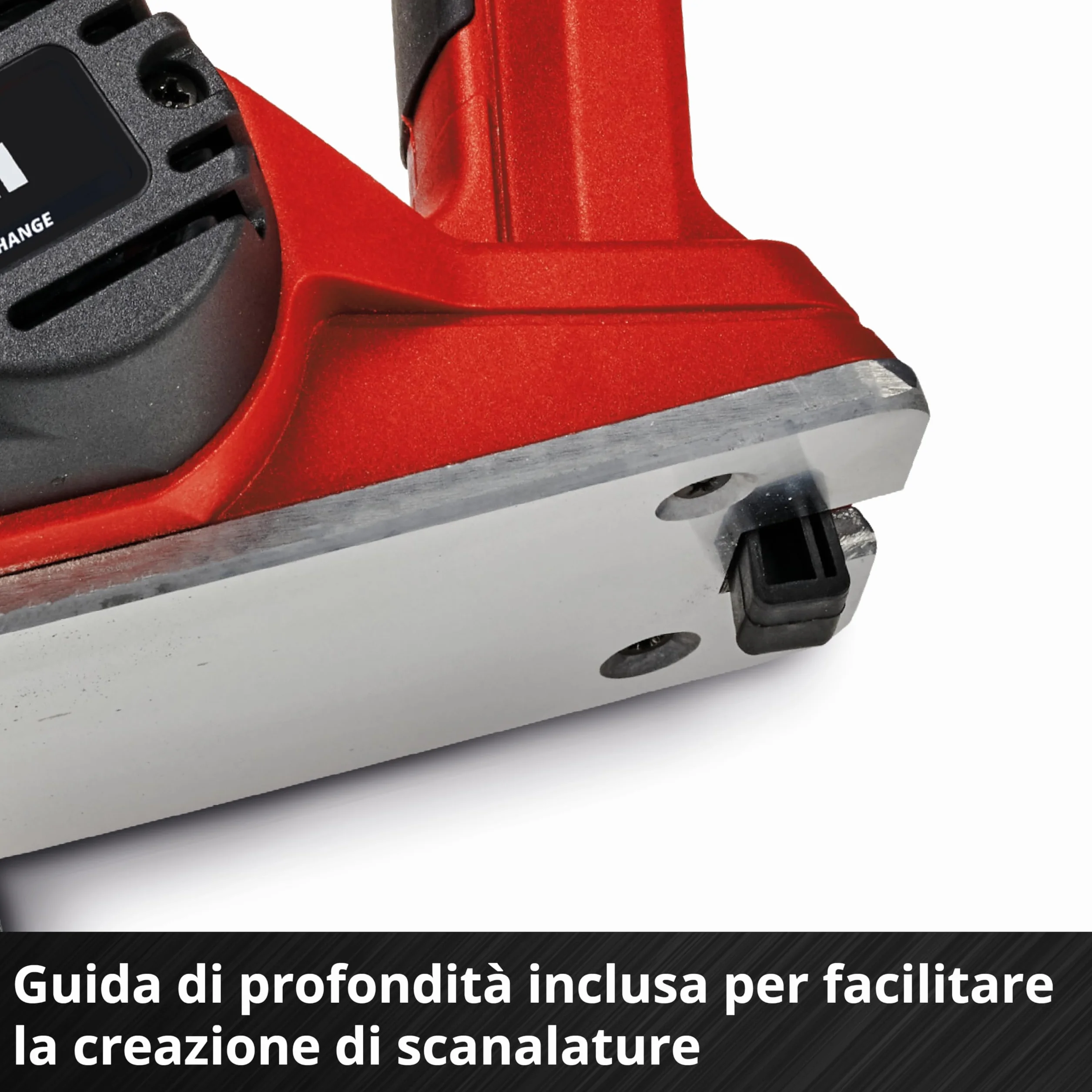 Einhell TE-PL 18/82 Li - Solo Pialletto a batteria Power X-Change (18 V, largh. Pialla 82 mm, profondità asportazione 2 mm, prof. Battuta 8 mm, senza batteria e caricabatteria)