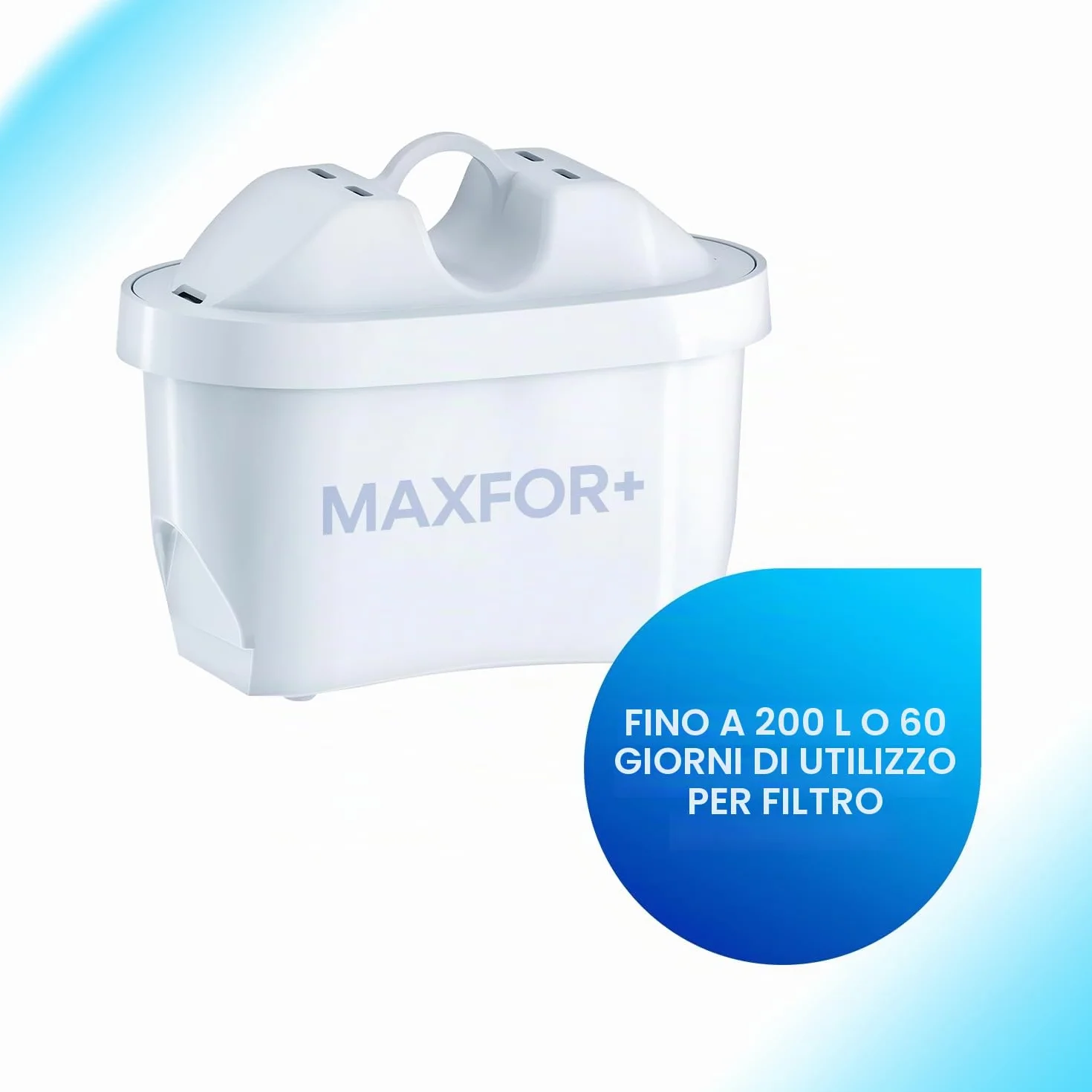 AQUAPHOR Maxfor+ Filtri Acqua Compatibili Grandi Marchi Confezione 5+1