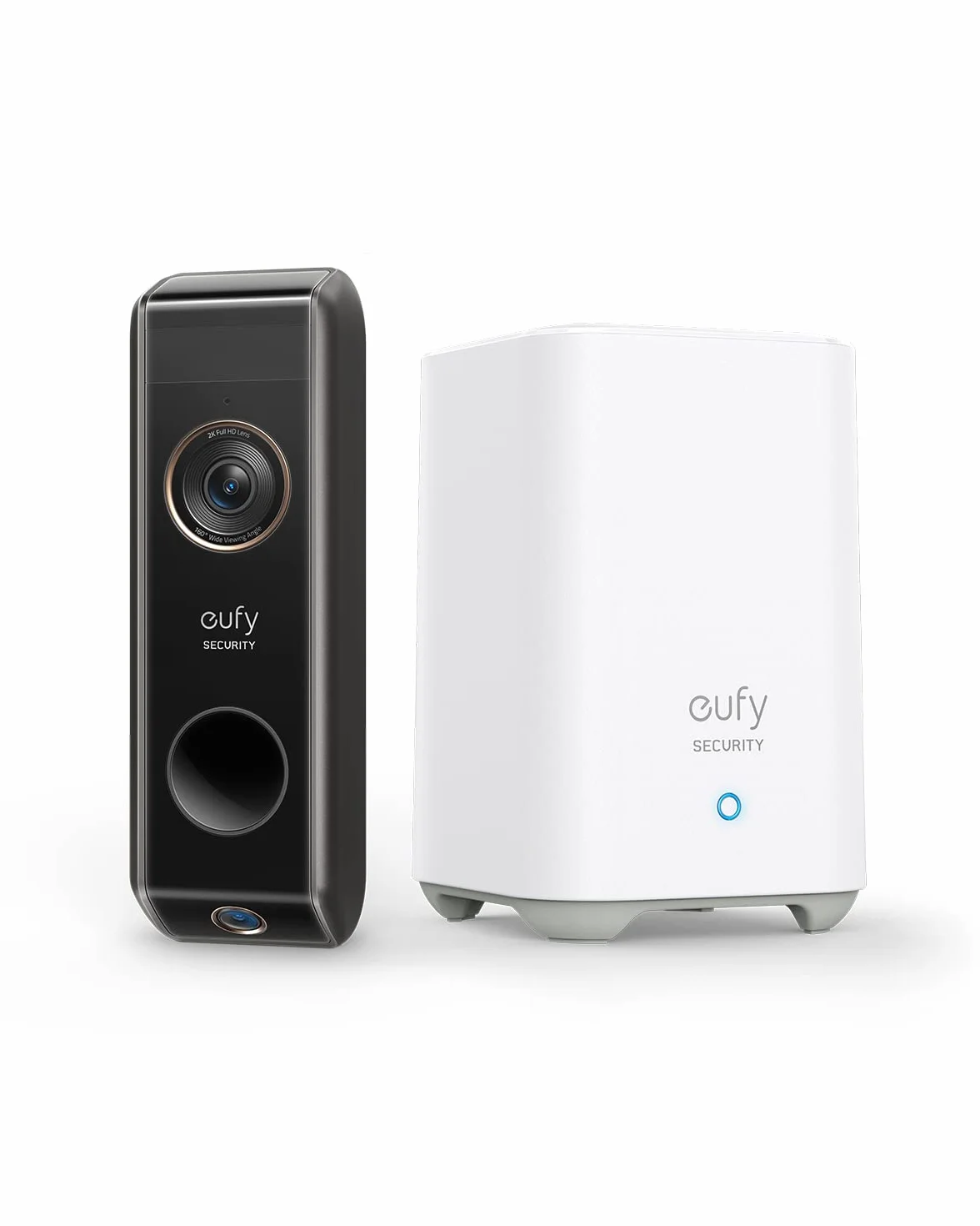 eufy Security Video Doorbell S330 2K HD doppio rilevamento movimento rilevamento pacchetti riconoscimento famiglia nessun costo mensile