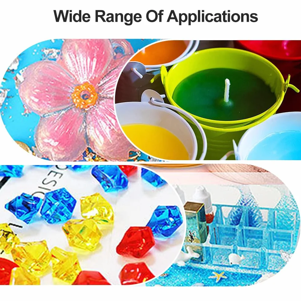 Colorante Liquido Per Candele, 6 Colori, 10ml Set Per Cera di Soia e D'api