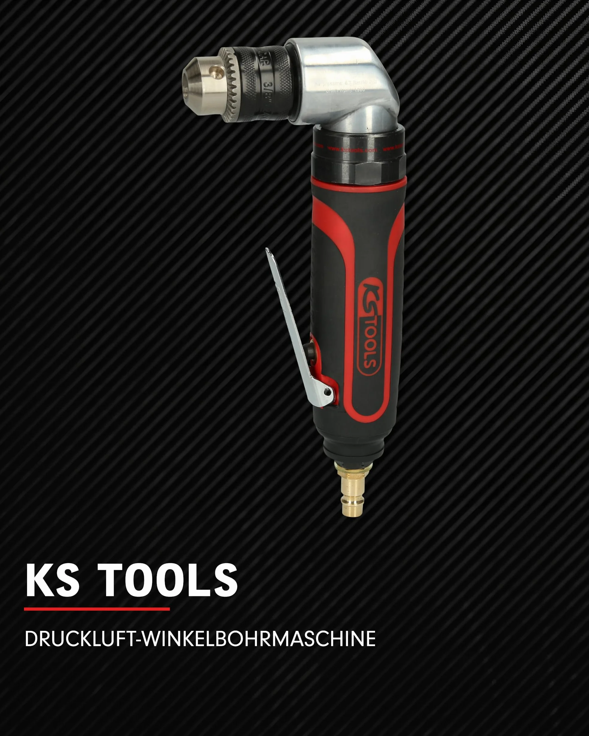 KS Tools 515.5465 Trapano angolare ad aria compressa 10 mm