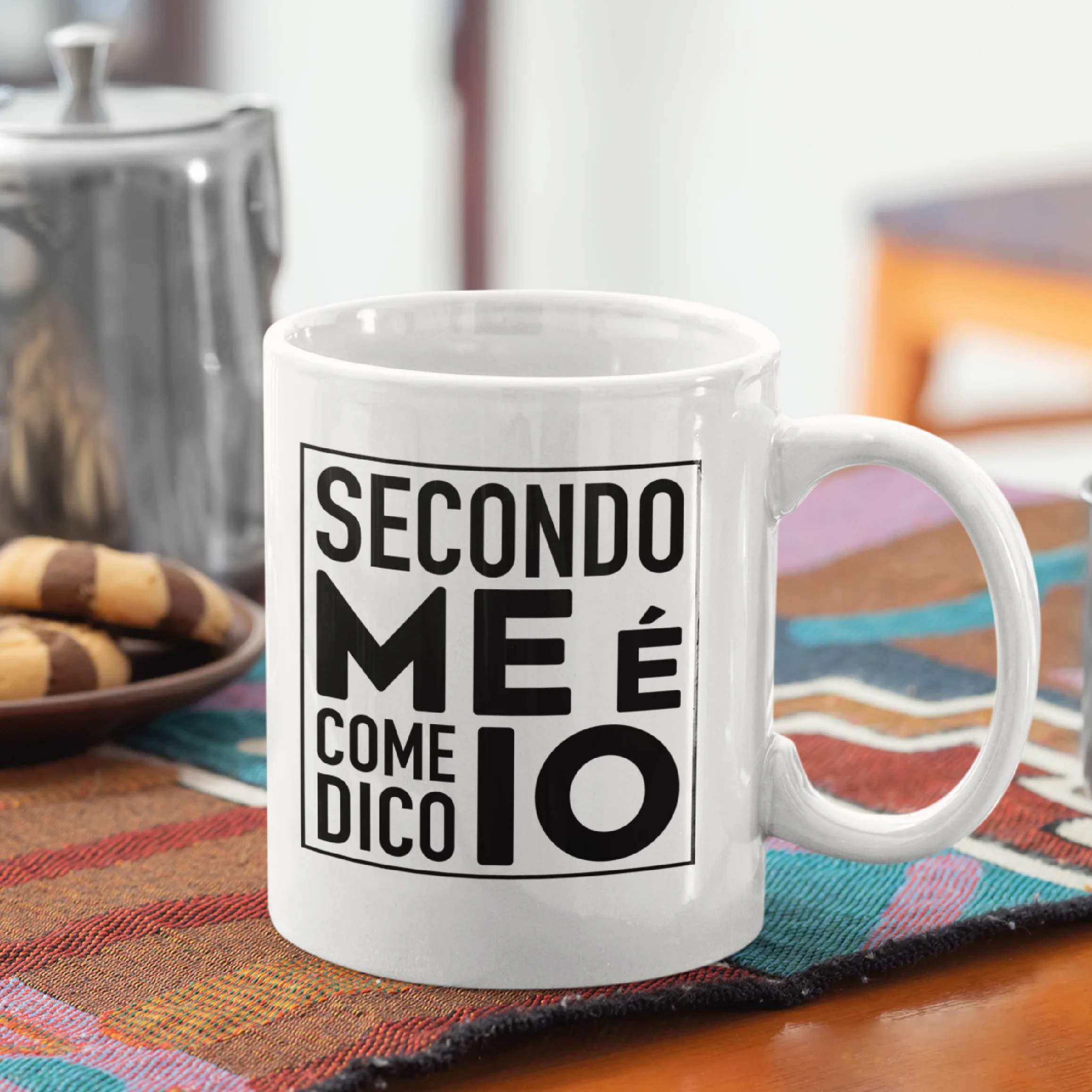 Gesar Tazza Divertente da Ufficio Secondo me è come dico io Idee Regali Originali