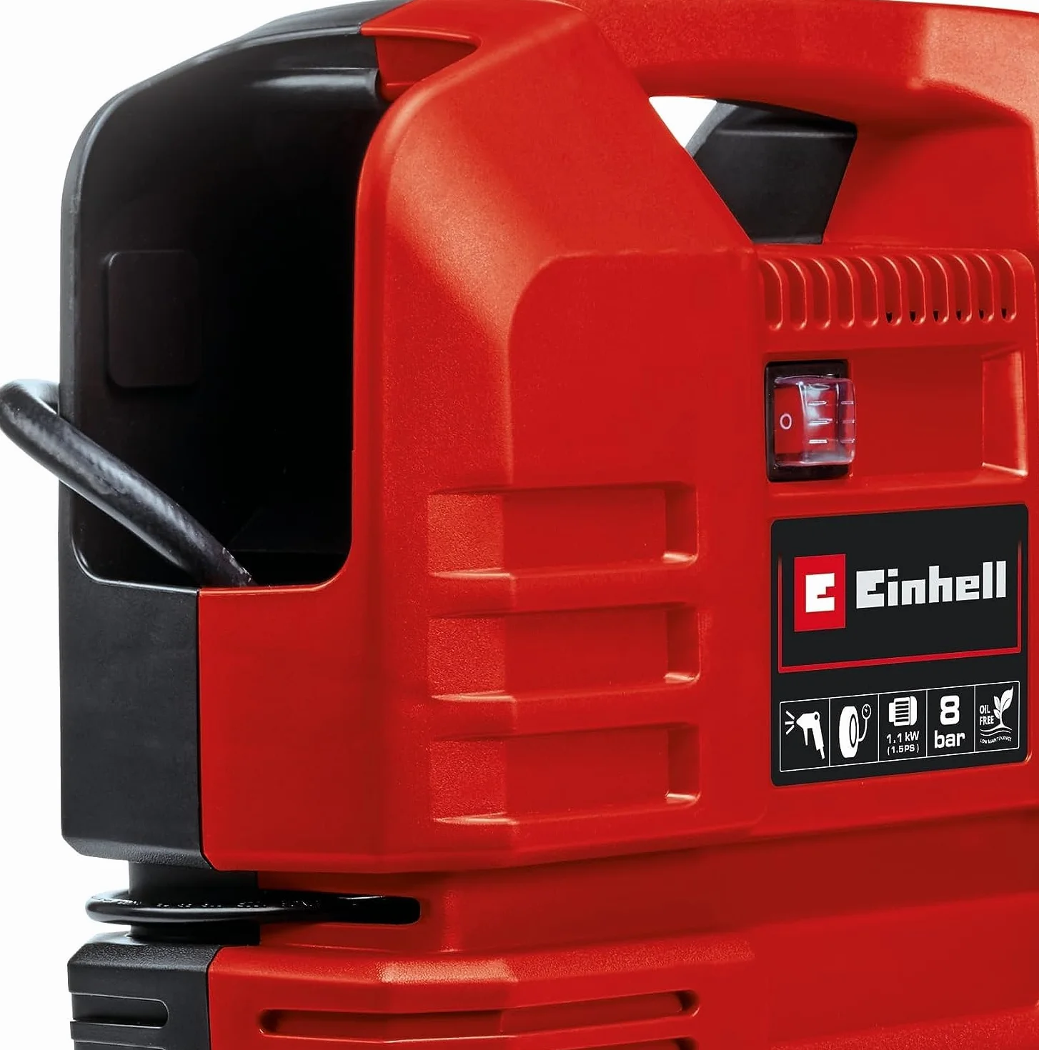 Einhell TC-AC 190 OF Compressore Portatile Senza Serbatoio 220-240 V 1100 W 8 Bar 165 L/min