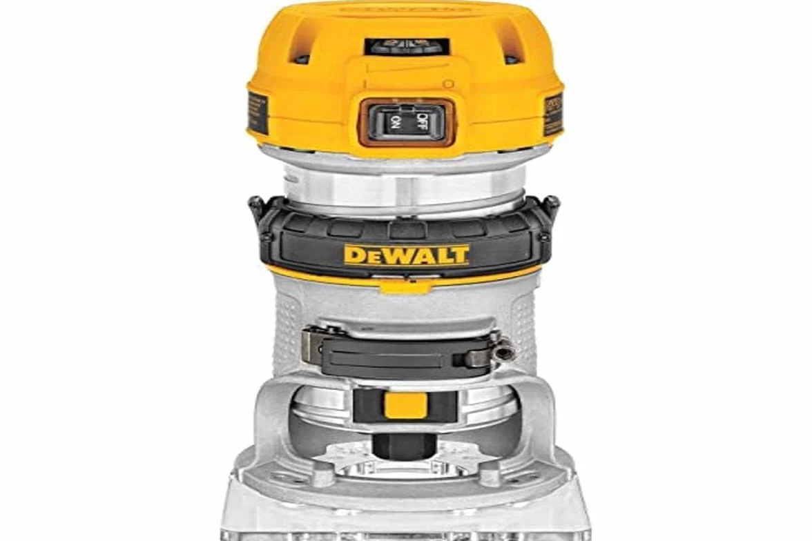 DEWALT Elettrofresatrice Compatta a Base Fissa, 8 mm, 900 W