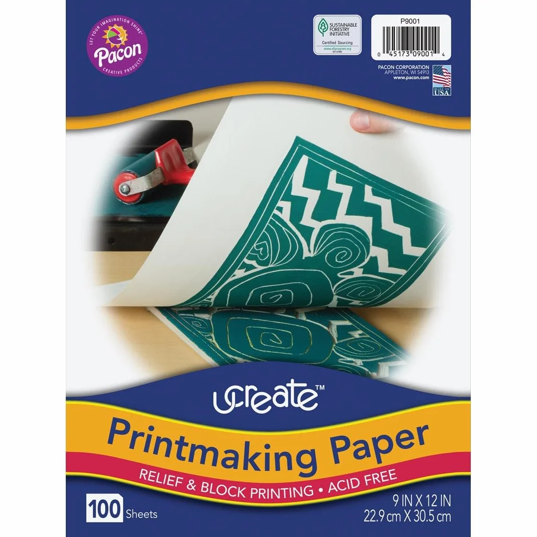 Pacon - Carta da stampa bianca, 22,9 x 30,5 cm, 100 fogli