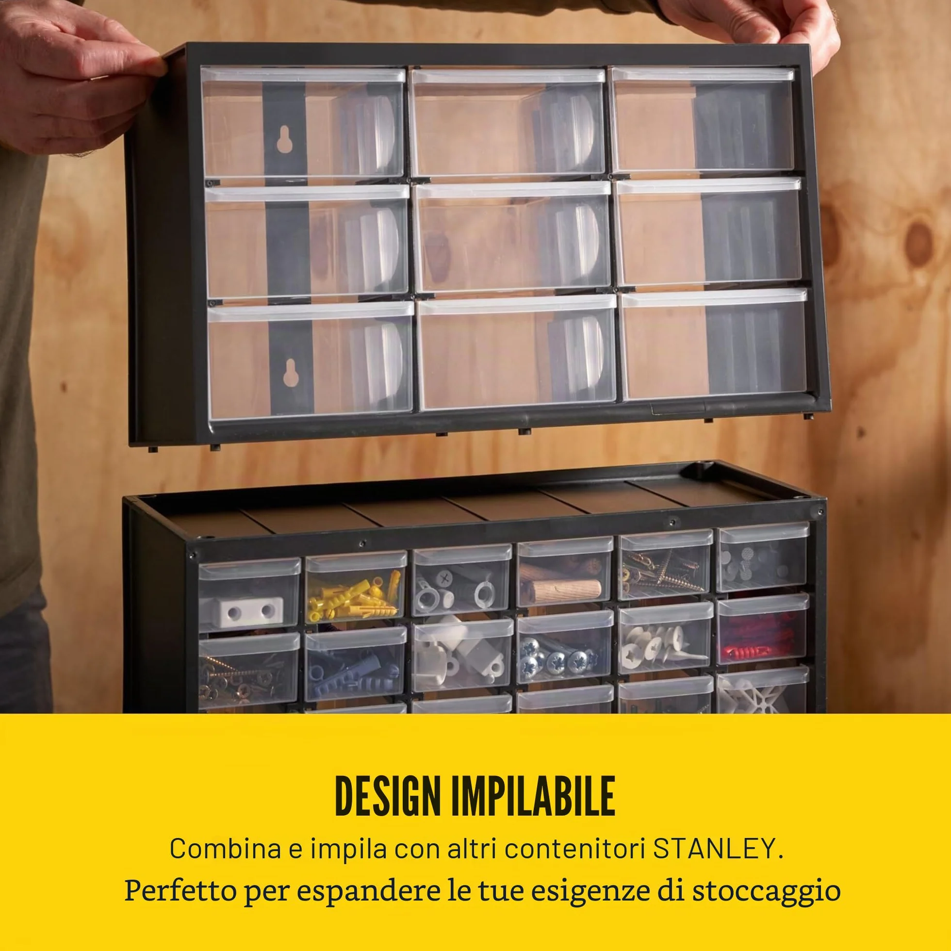 STANLEY CASSETTIERA A 9 CASSETTI 1-93-978