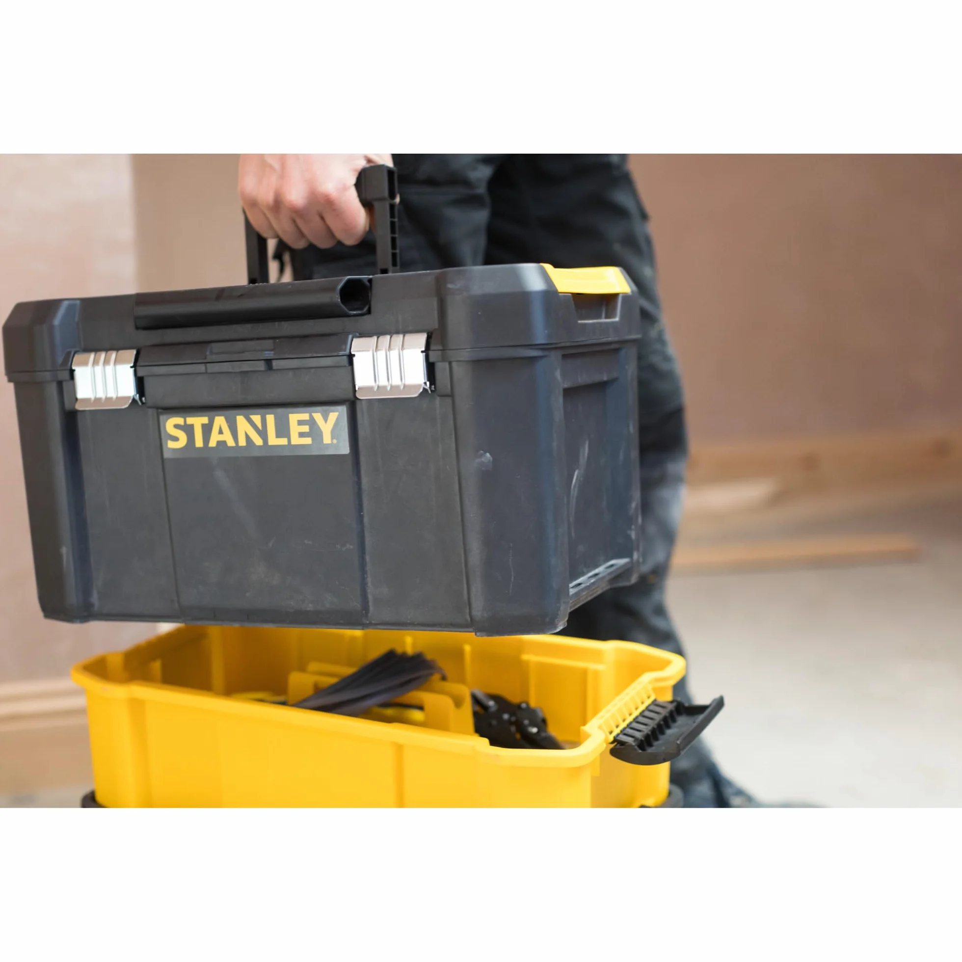 STANLEY Essential Rolling Workshop Toolbox 3-in-1 STST1-80151
