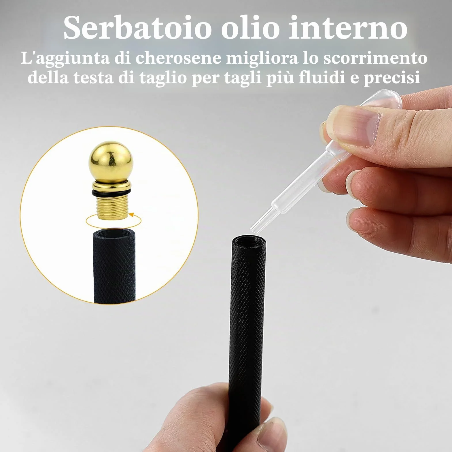 Taglierina in Vetro, Taglia Vetro Piastrelle, 5 Pezzi Strumento Tagliavetro, Testa da Taglio da 2 mm a 20 mm, Tagliavetro per Vetro, Glass Cutter per Vetro Piastrelle Specchio