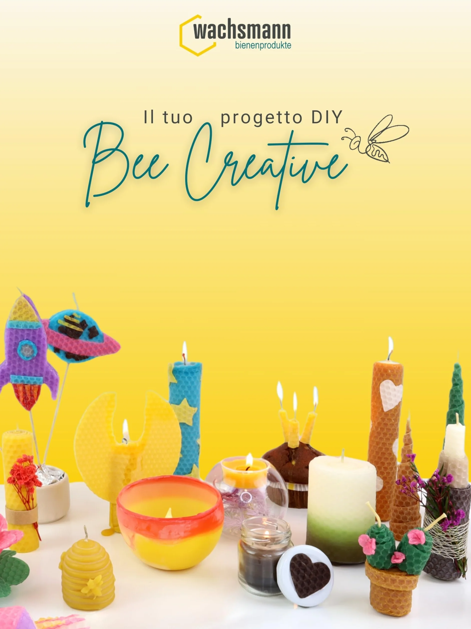 Wachsmann - Cera d’api pura al 100% con certificato Made in Germany, fogli di cera d'api e divisori, per candele fai da te, per apicoltori professionali e per hobby, meraviglioso profumo