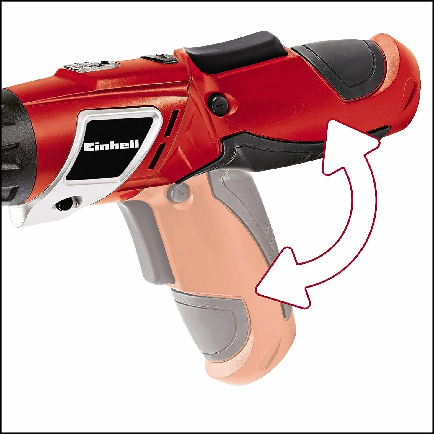 Einhell TC-SD 3,6 Li Avvitatore A Batteria (3,6 V, 1,3 Ah, Li-Ion, Giri Al Min. 200, Torsione 3 Nm, Luce LED, Attacco Esagonale Magnetico, Incl. 6 Inserti, Caricabatteria)