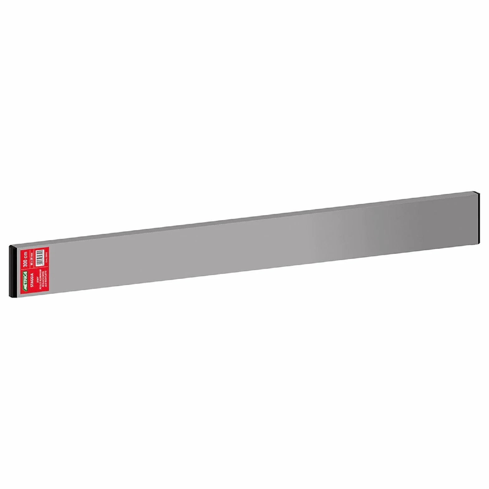 La zappa Stadia per muratore realizzata in alluminio ideale per livellare (1.5 mt - 80 x 20 mm)