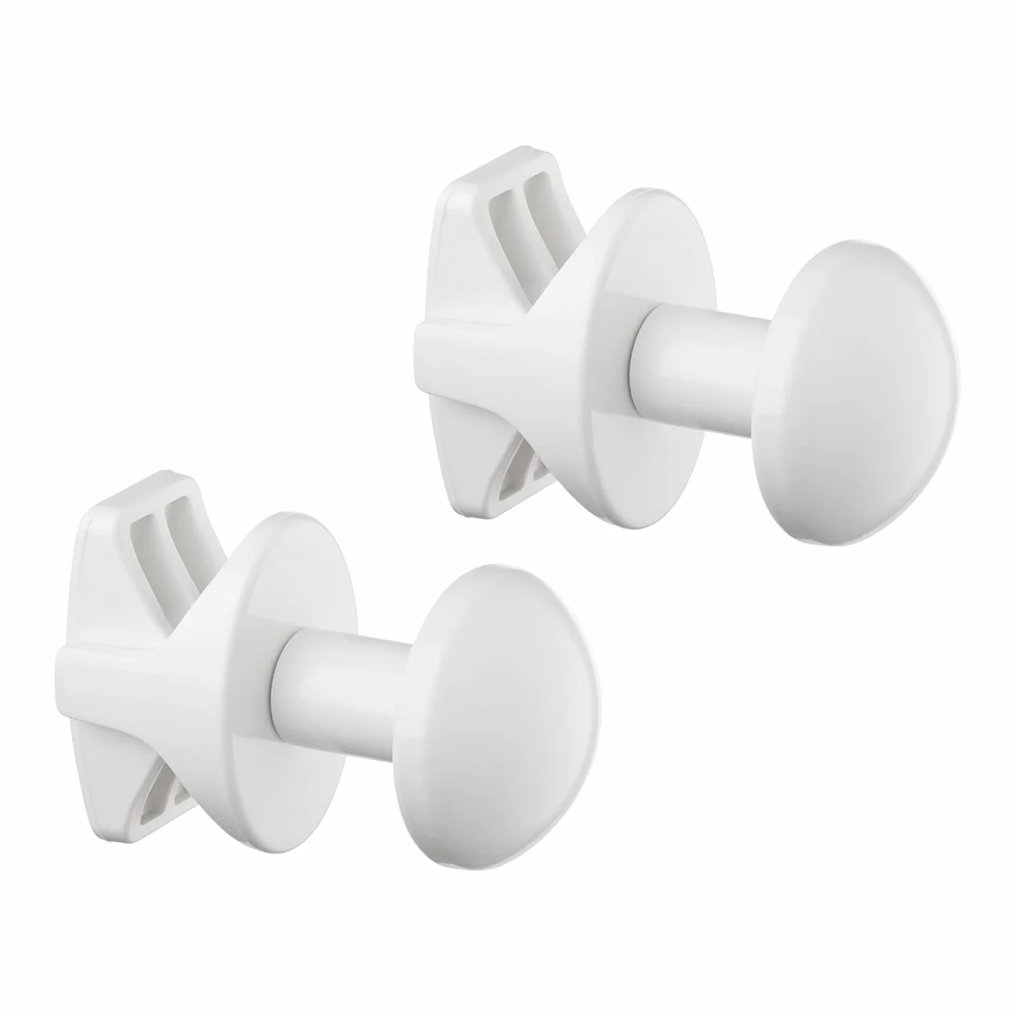 LH Coppia handy grip porta salviette da termosifone senza foro per bagno autoavvitanti al termoarredo scaldasalviette - made in italy