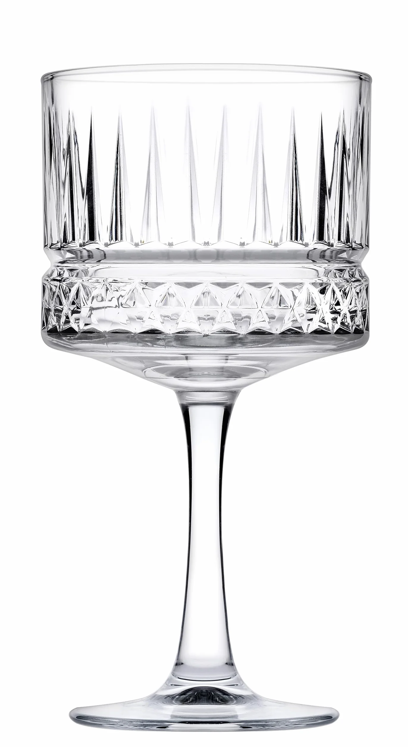 Pasabahce Elysia Bicchieri da Cocktail Set 4 Pezzi Vetro Trasparente 500 cc