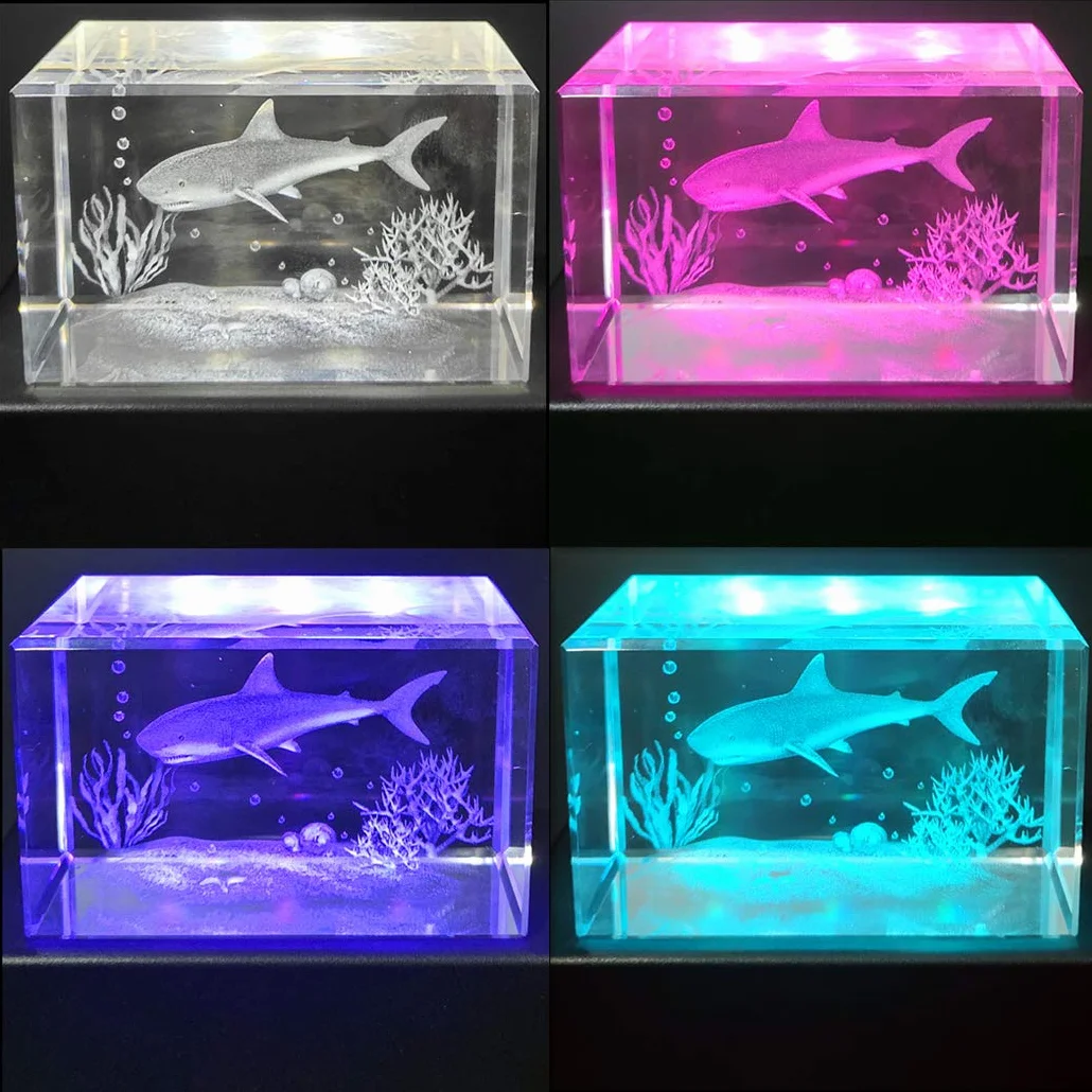 EUSTUMA Base LED Light Base rotonda da incasso con interruttore sensibile al tocco per opere d'arte in cristallo sferico, vetro laser 3D, decorazioni per feste.