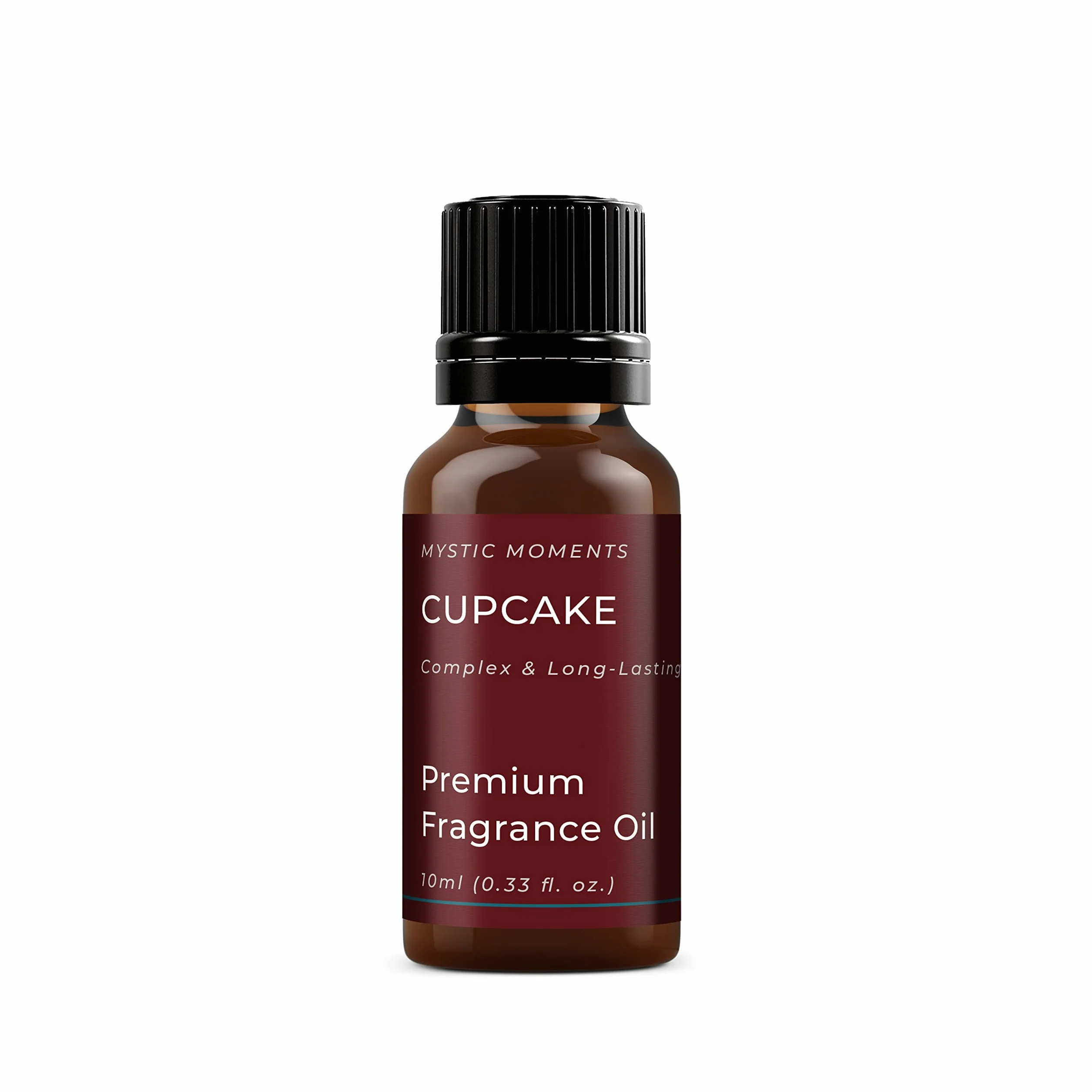 Mystic Moments | Olio di fragranze di cupcake - 10 ml - perfetto per saponi, candele, bombe da bagno, bruciatori ad olio, diffusori e articoli per la cura della pelle e dei capelli