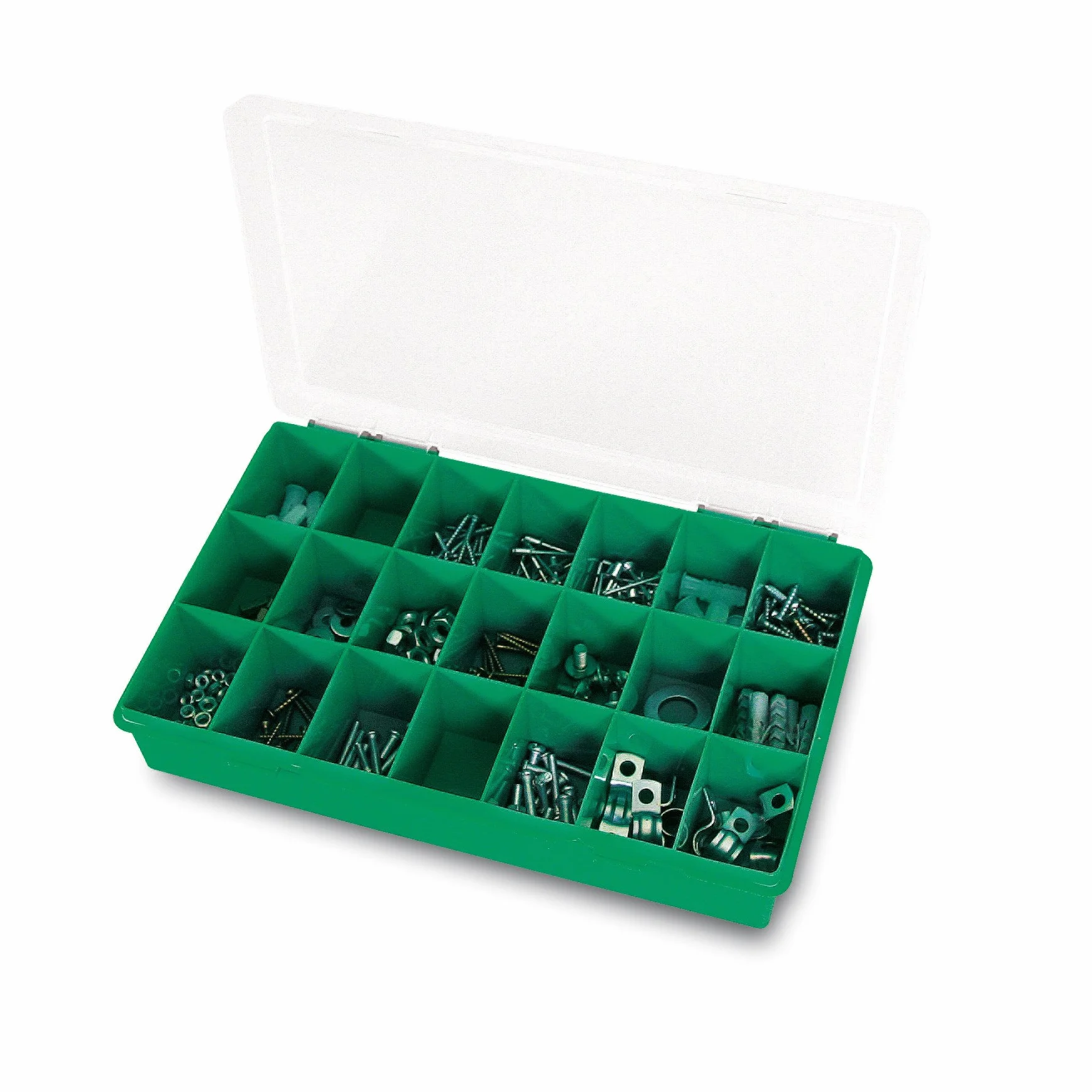 Tayg TAYG-BOX3 Assortimento Box, 21 Comparti, Nero/Antracite