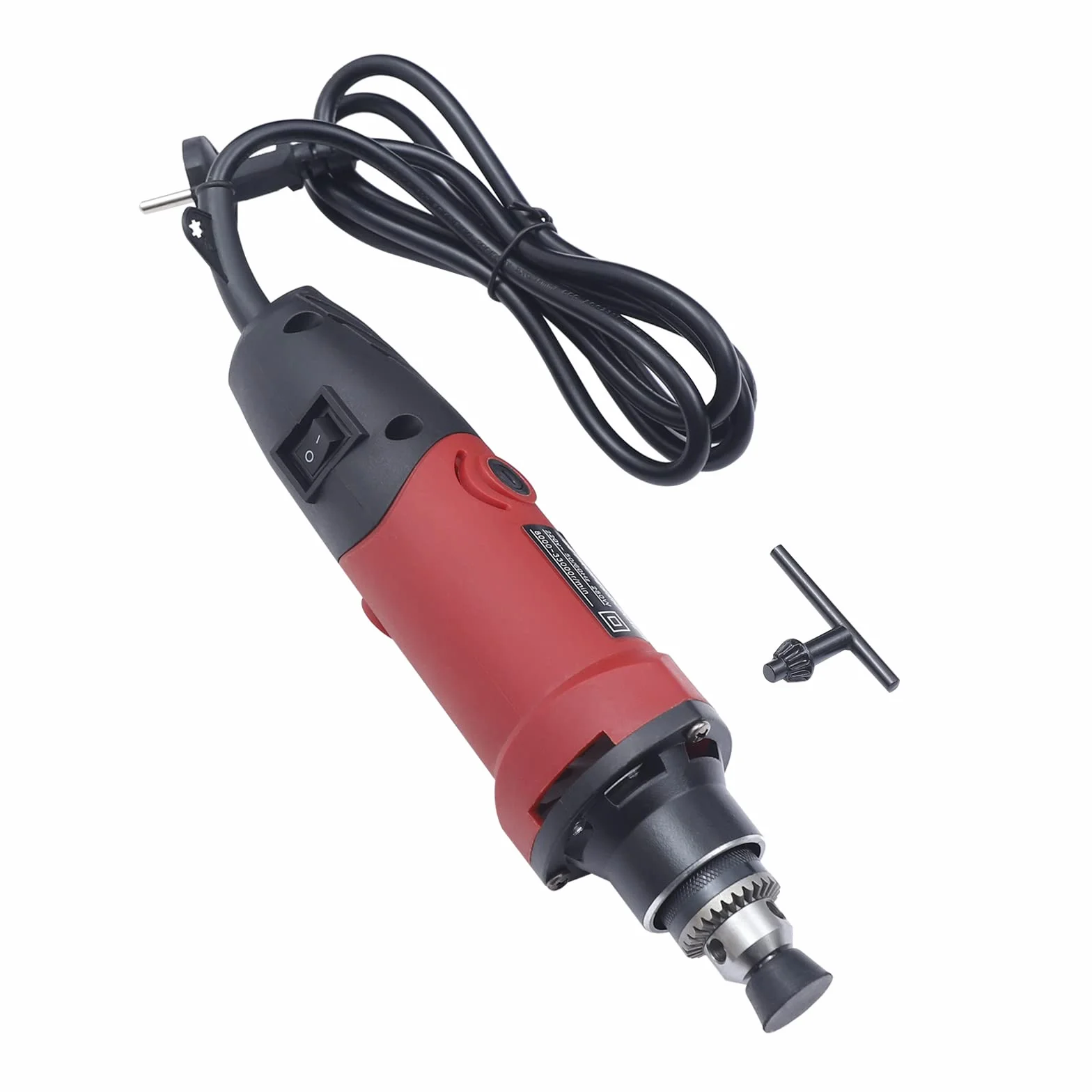 Smerigliatrice dritta, 280W elettrica giada smerigliatrice, 6 velocità regolabile 8000-33000 giri/min, multifunzione Smerigliatrice portatile per intaglio, lucidatura