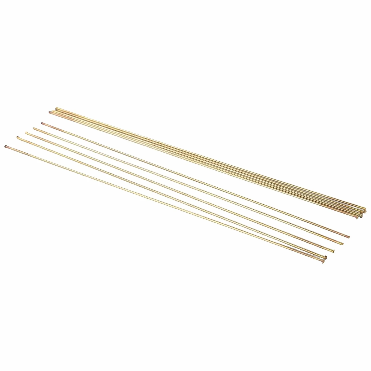 Bacchette per saldatura in ottone 10 PEZZI 1,6 mm x 250 mm a bassa temperatura, filo per brasatura, facile da sciogliere per rame, ferro, acciaio, lega