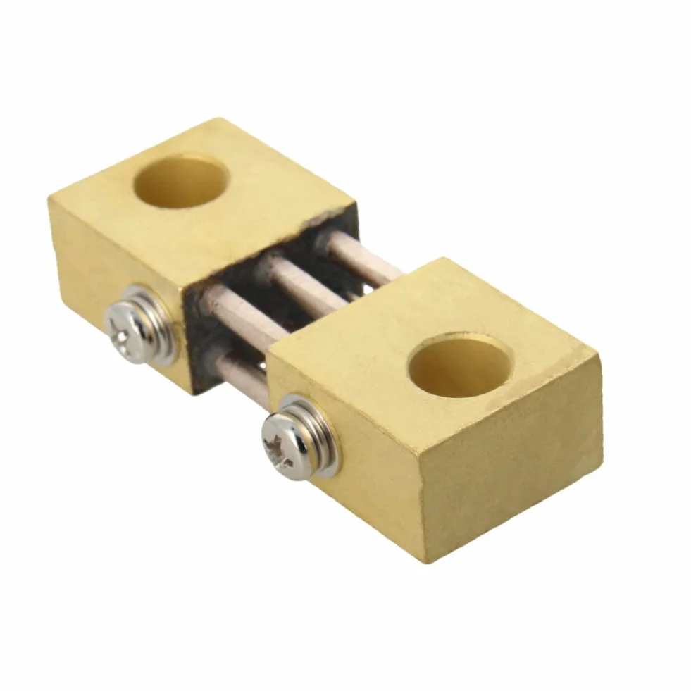 Fielect 600A 75mV DC Corrente Meter Shunt Resistenza Resistenza per DC Amperometro Shunt FL-19 1 Pz