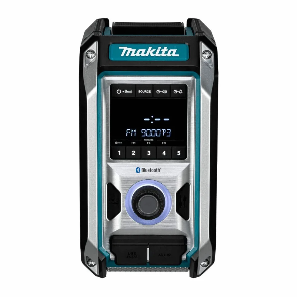 Makita DMR115 - Radio da cantiere, 12 a 18 V, Li-Ion + 1 x BL1850B