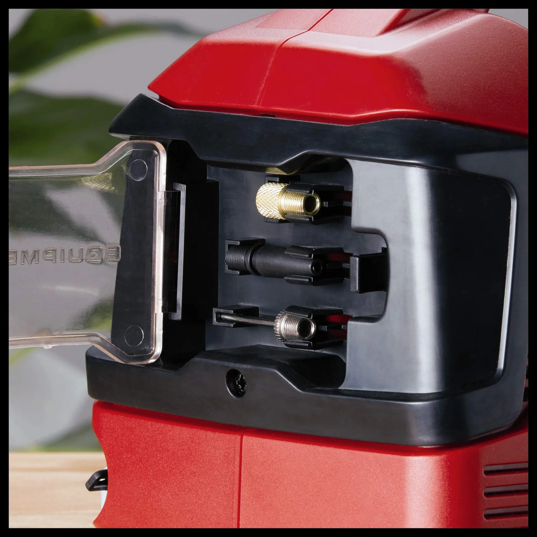 Einhell Compressore ibrido Power X-Change Pressito (Li-Ion, 18V, funzione ibrida: con cavo corrente o batterie; pompa ad alta e bassa pressione, incl. set 3 adattatori; senza batteria e caricatore)