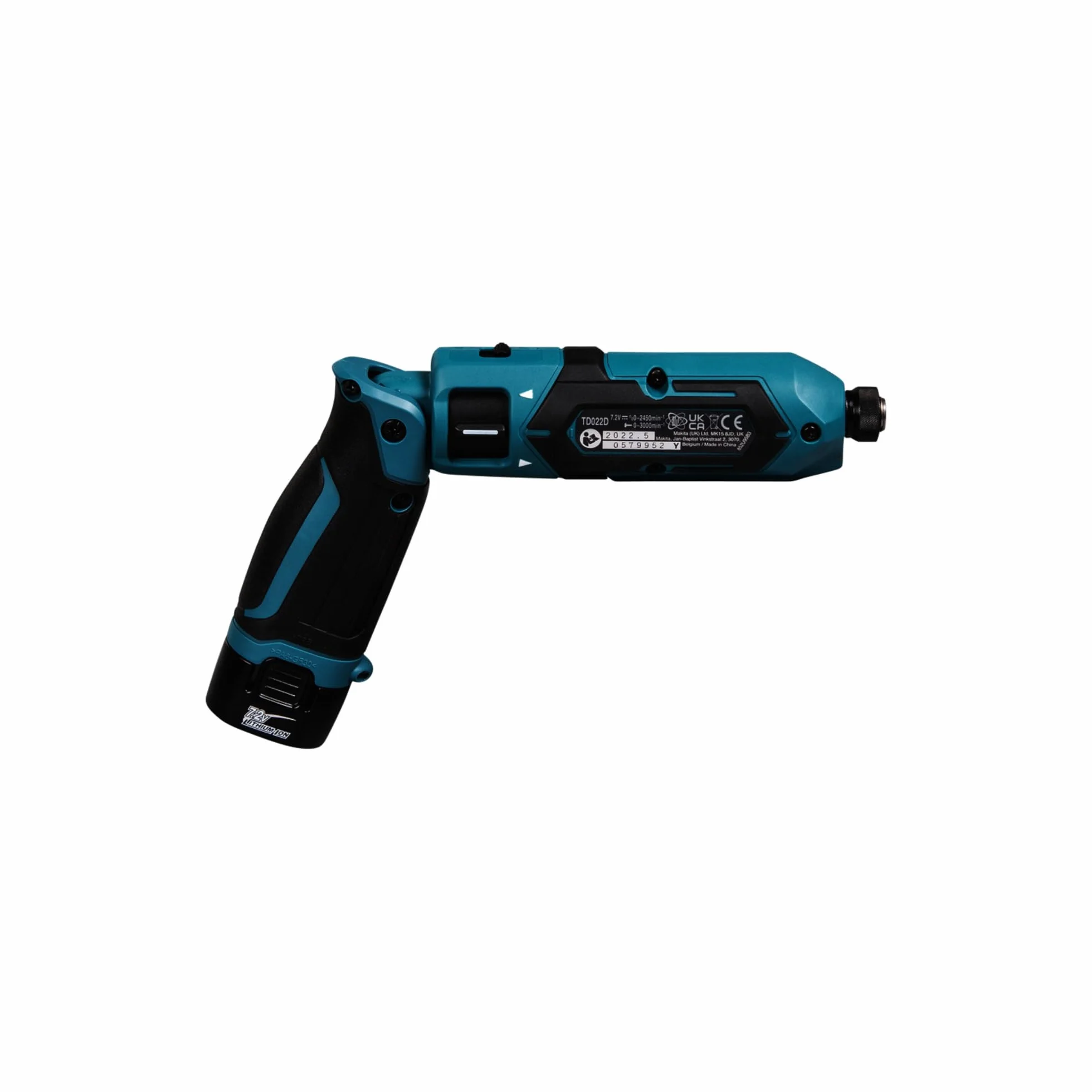 MAKITA TD022DSE - Atornillador de impacto recto a bateria 7.2v 1.5ah