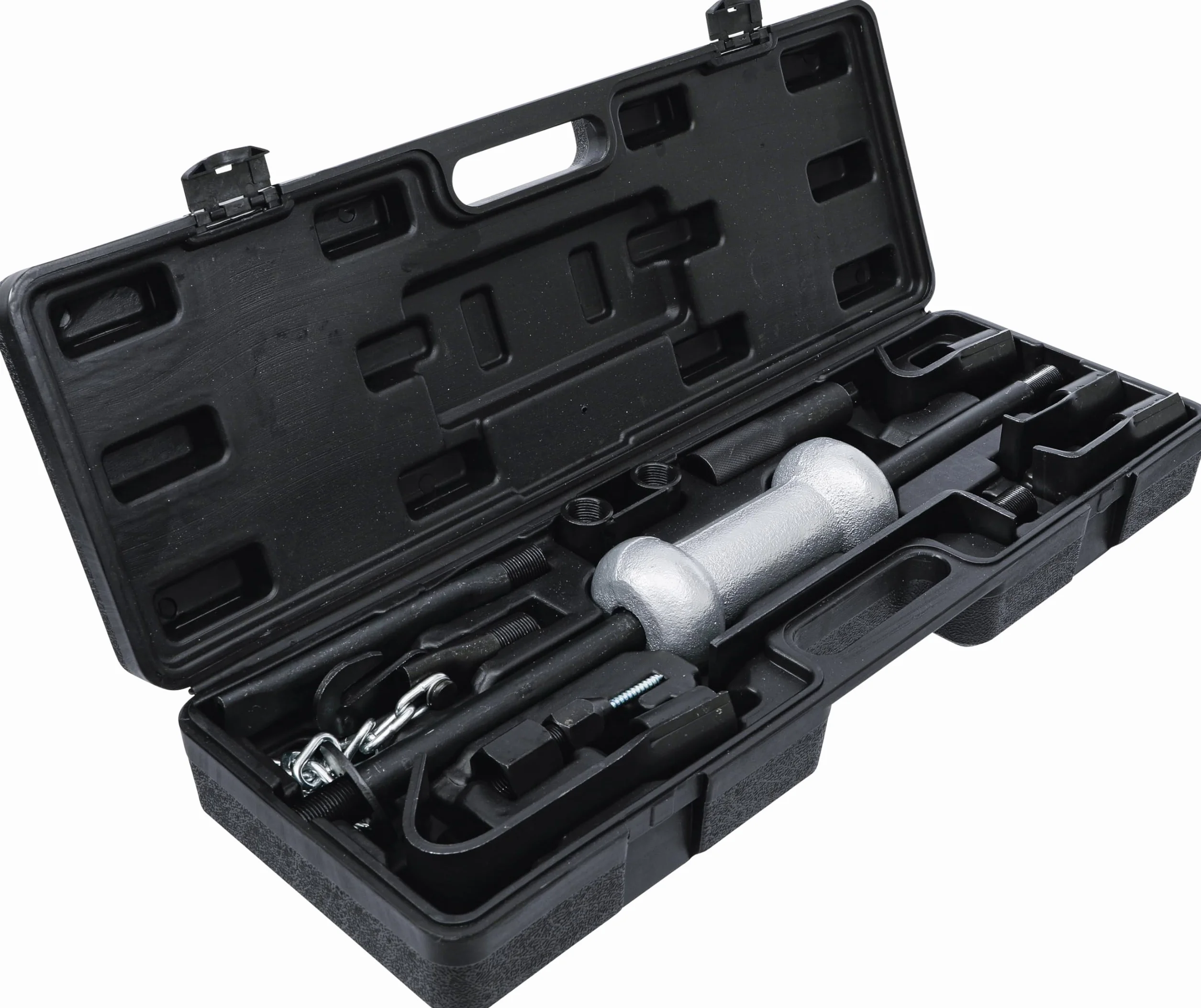 BGS Diy 1674 | Kit per rimozione ammaccatura | con martello a massa battente | 11 pz.